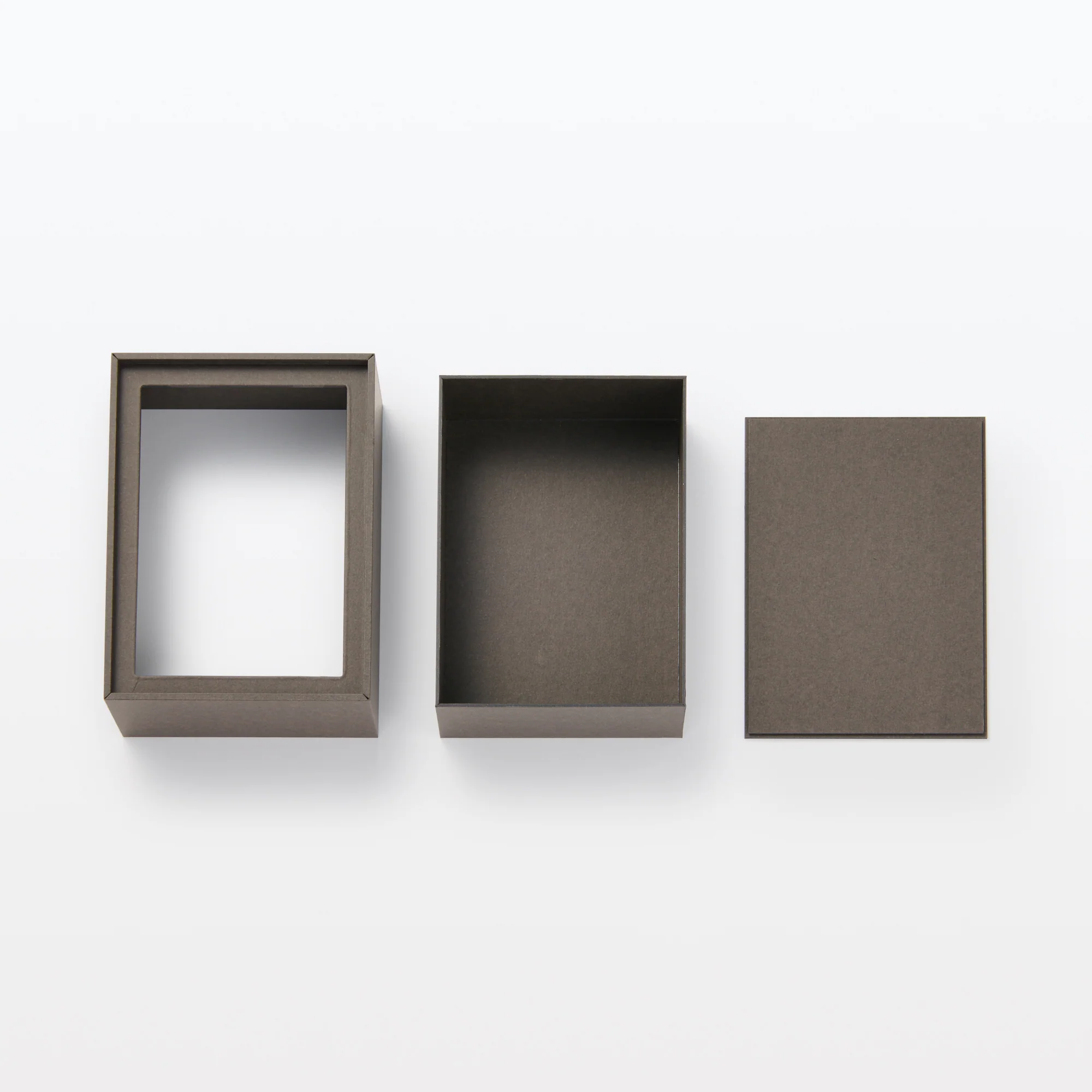 2-in-1 Photo Frame & Postcard Case - Dark Gray - Image 3