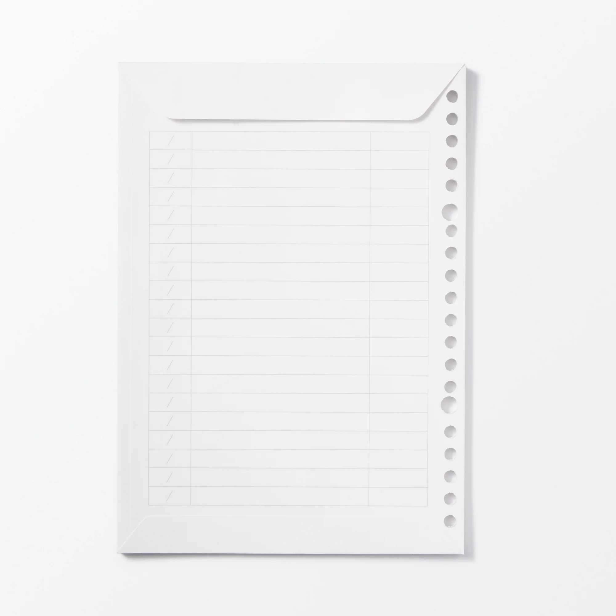 A5 Envelope Loose Leaf Papers Refill for Accounting - Image 2