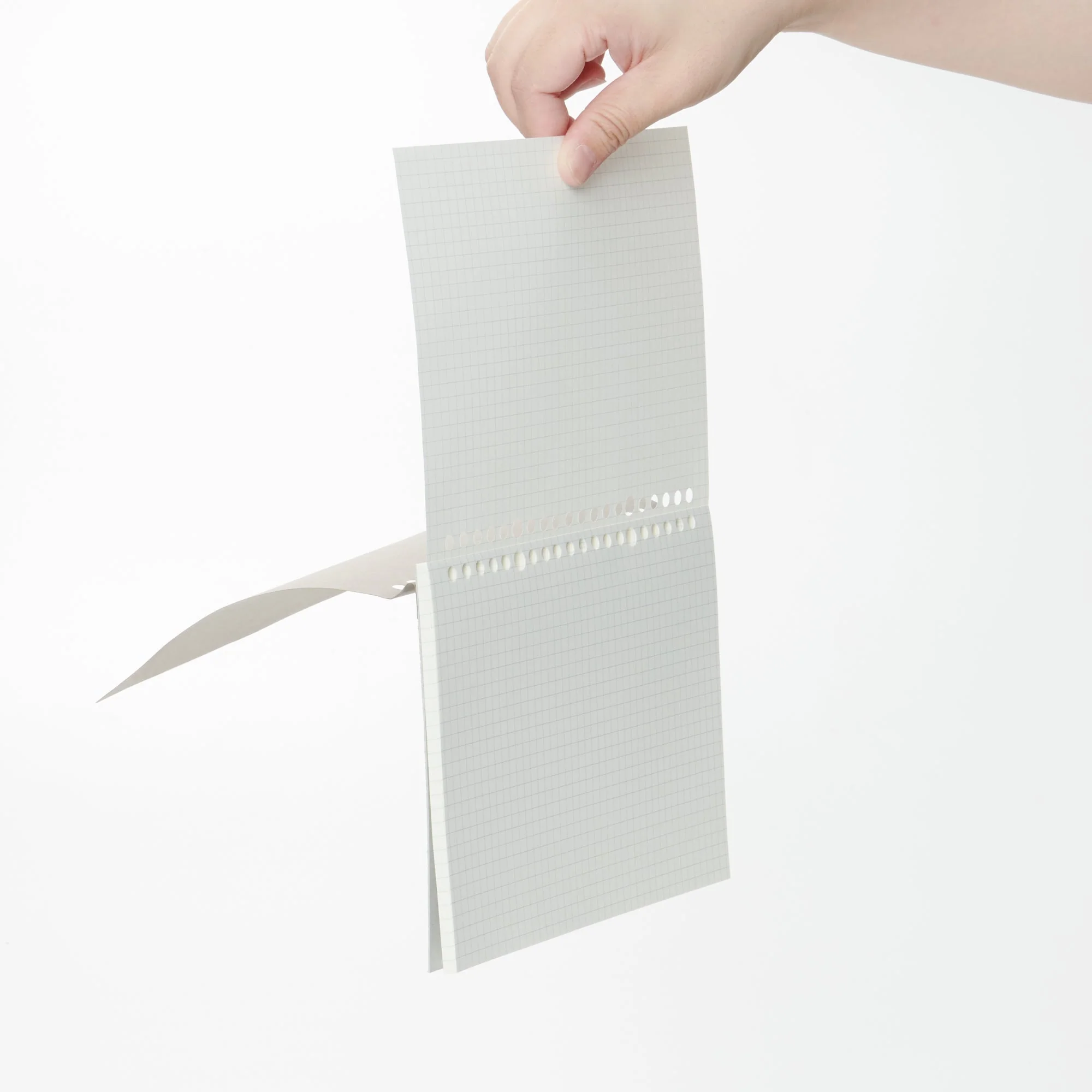 A5 Loose Leaf Paper Notebook Grid 5mm - Image 7