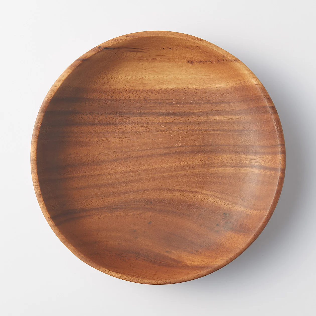 Acacia Deep Plate (Dia. 9.4") - Image 3