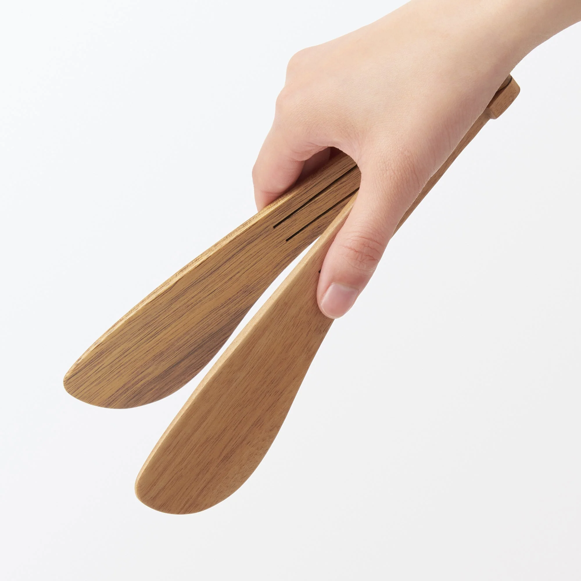 Acacia Foldable Tongs Large - Image 2