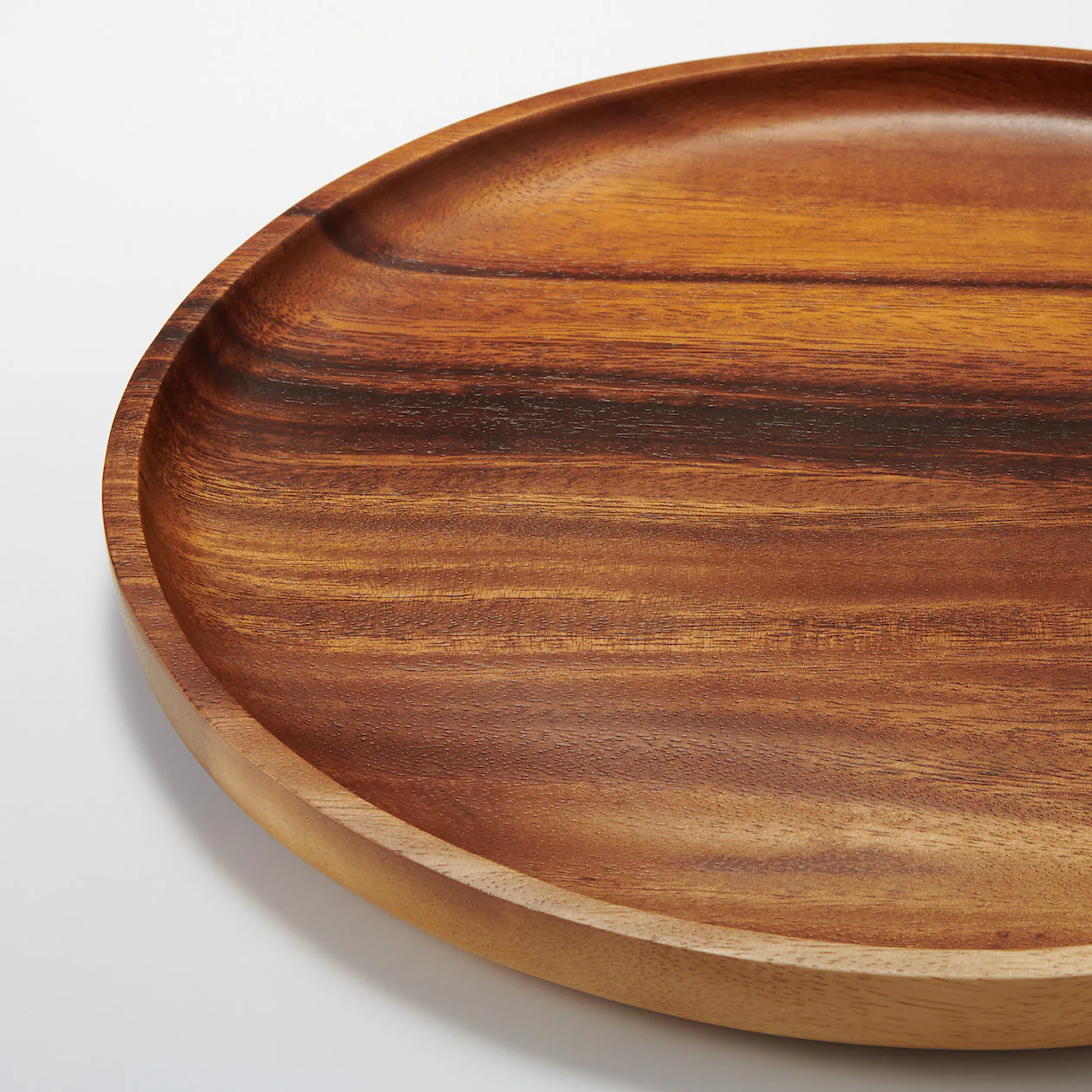 Acacia Tray (Dia. 12.6") - Image 5
