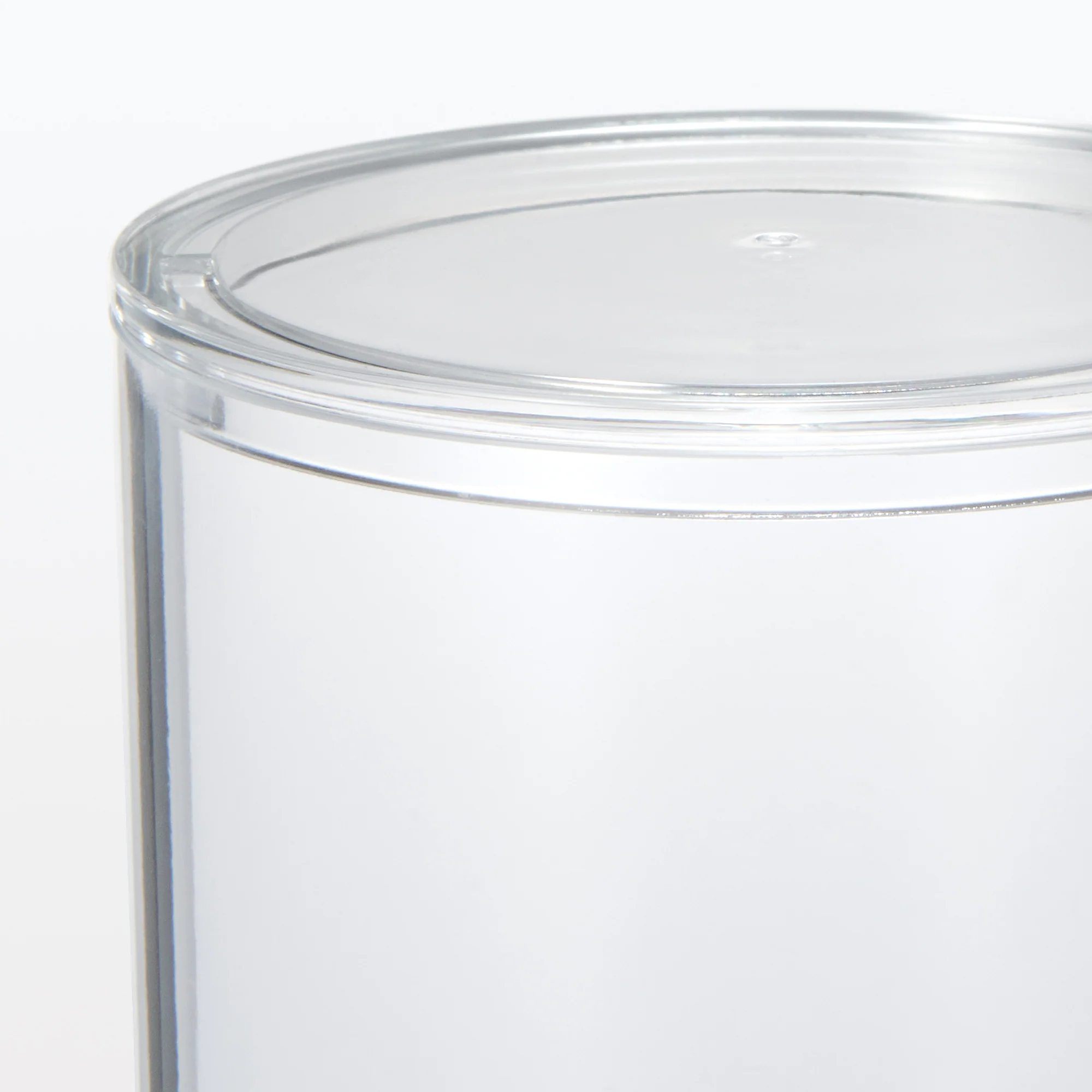 Acrylic Cylindrical Case with Lid - Image 4