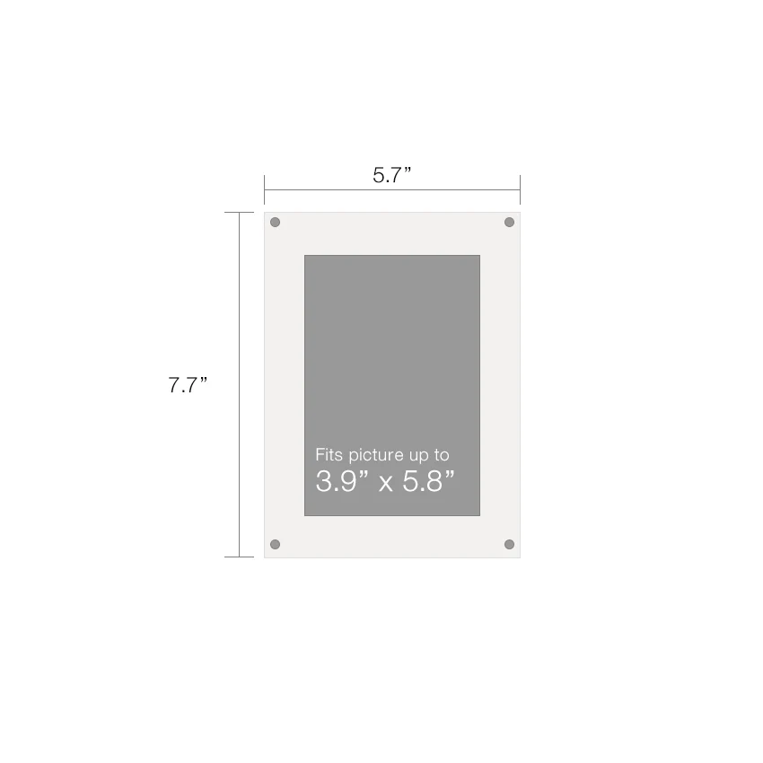 Acrylic Photo Frame - Image 9
