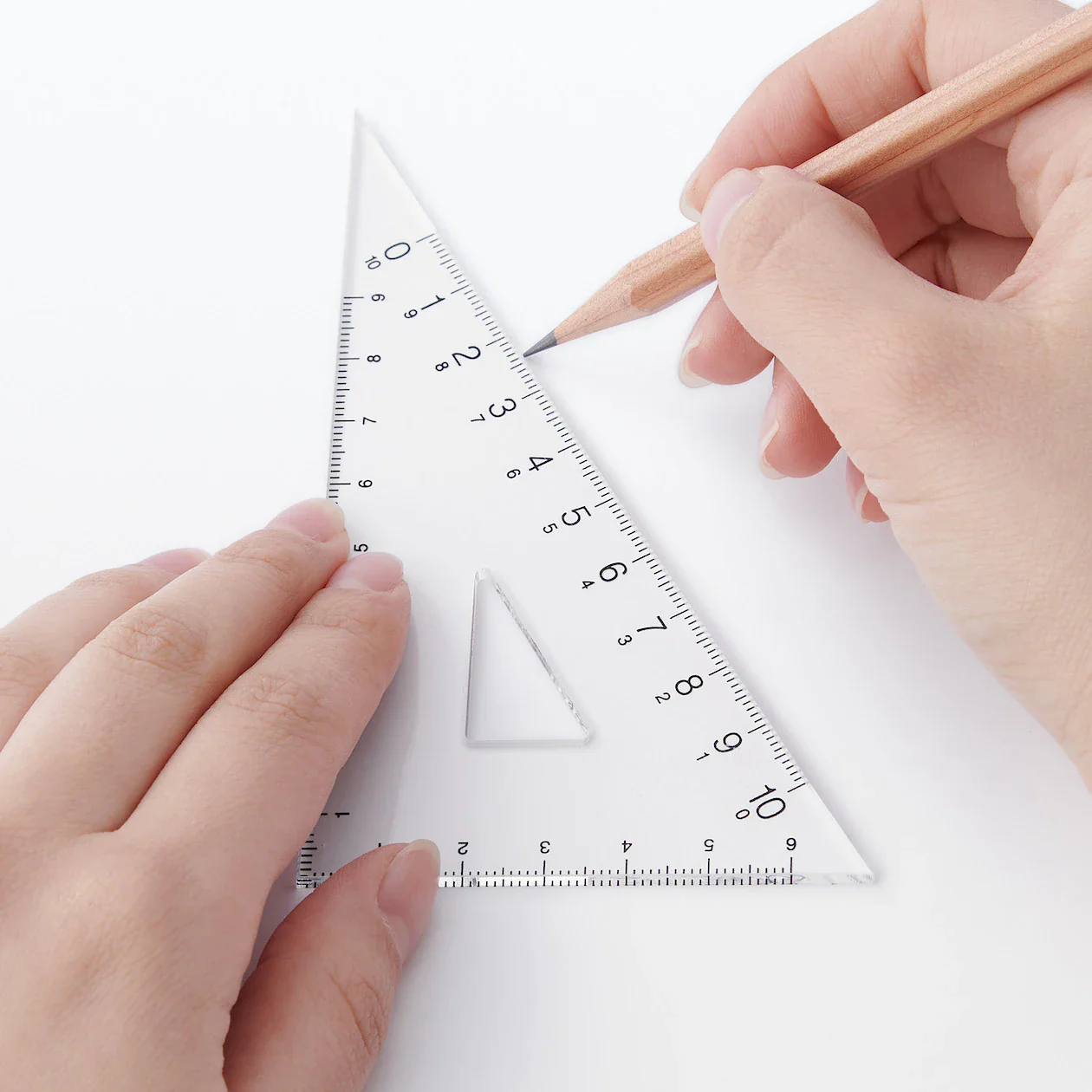 Acrylic Set Square - 30/60 Degrees - Image 4