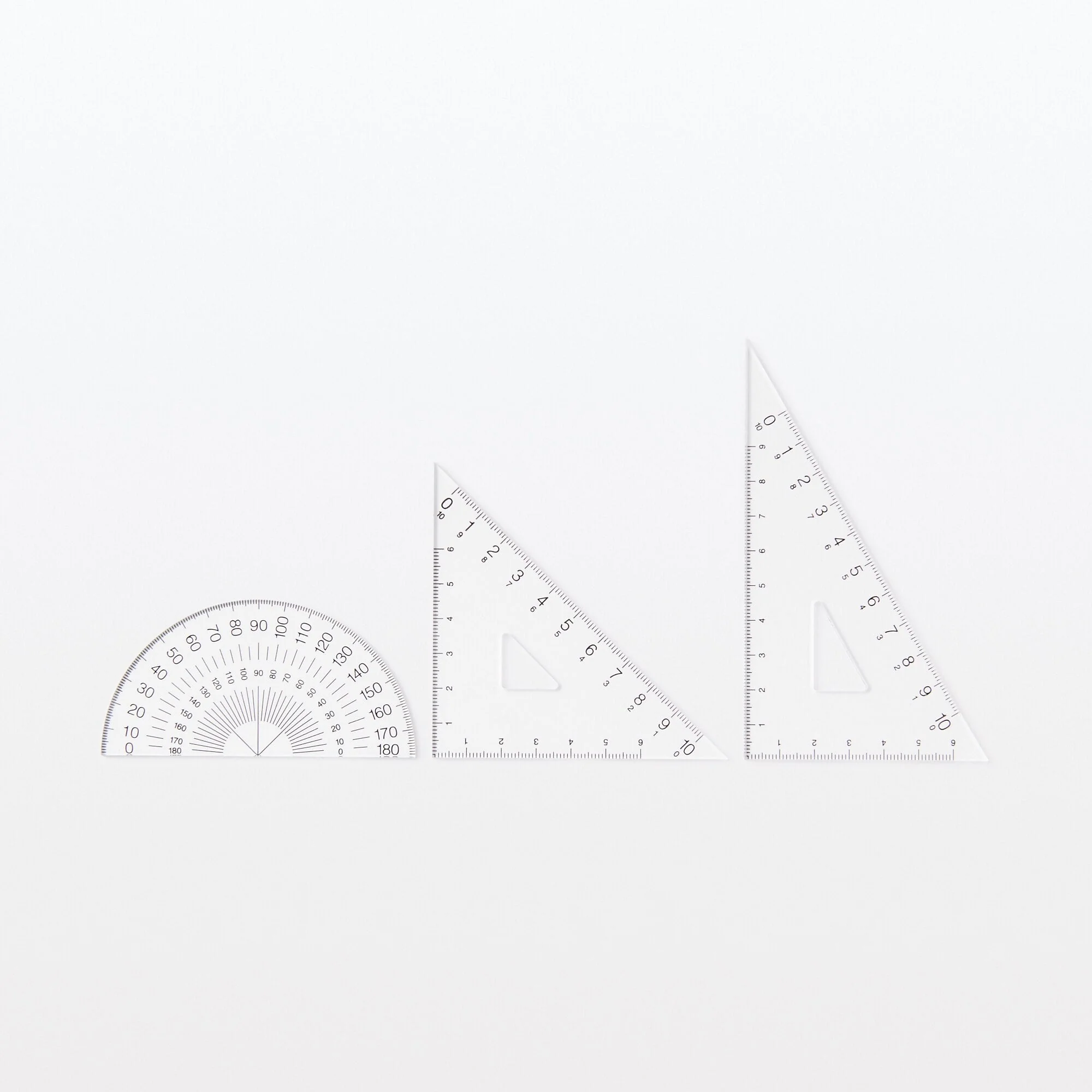 Acrylic Set Square - 45 Degrees - Image 5