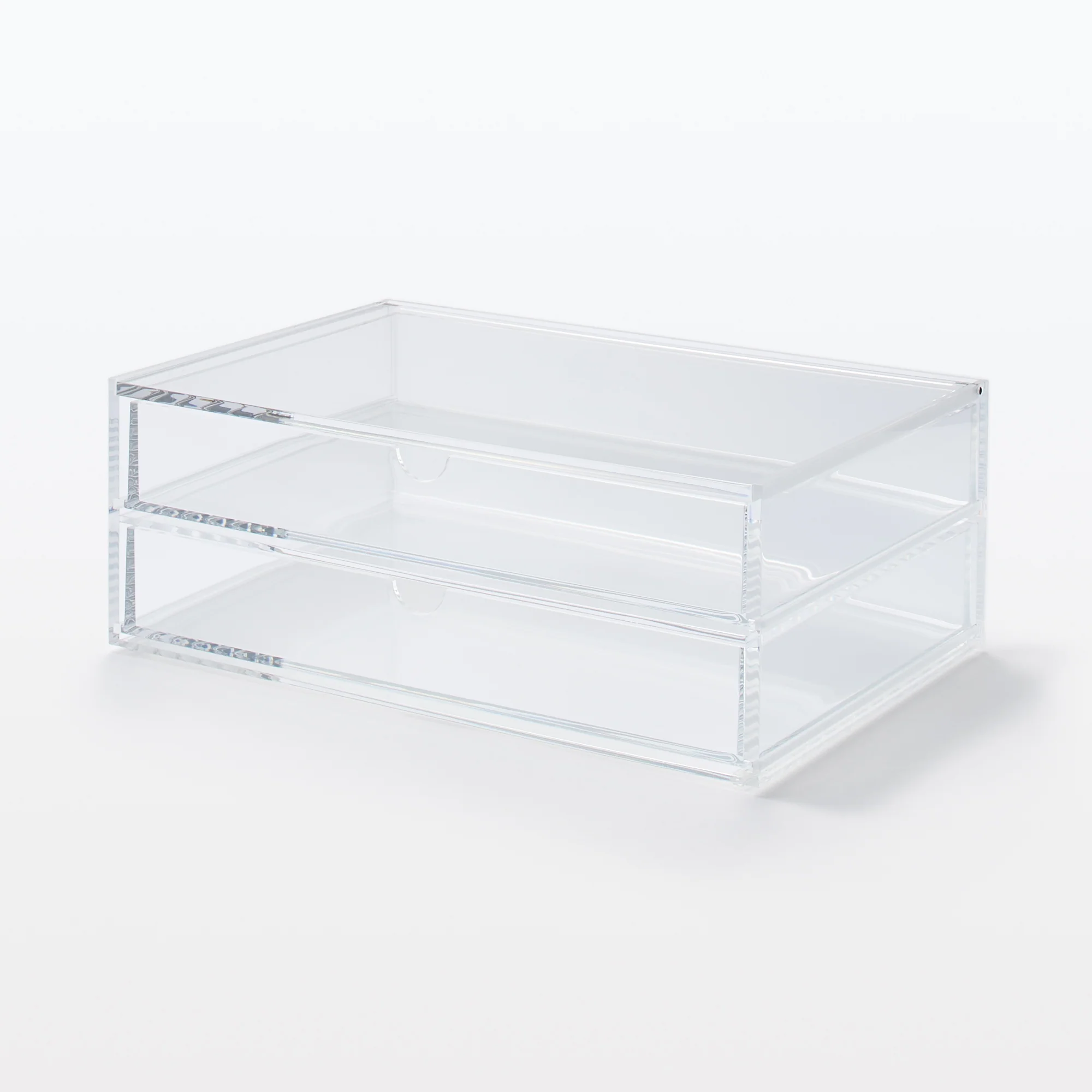 Acrylic Storage Large Case 2 Drawers - Image 10