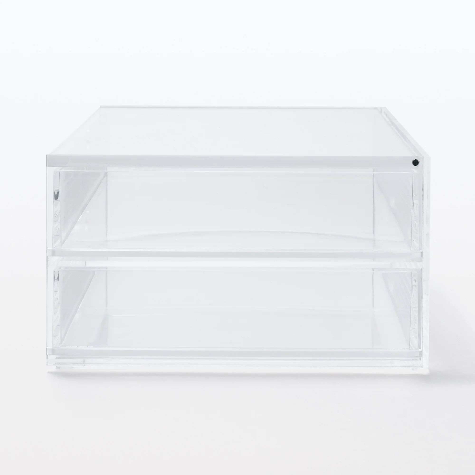 Acrylic Storage Large Case 2 Drawers - Image 12