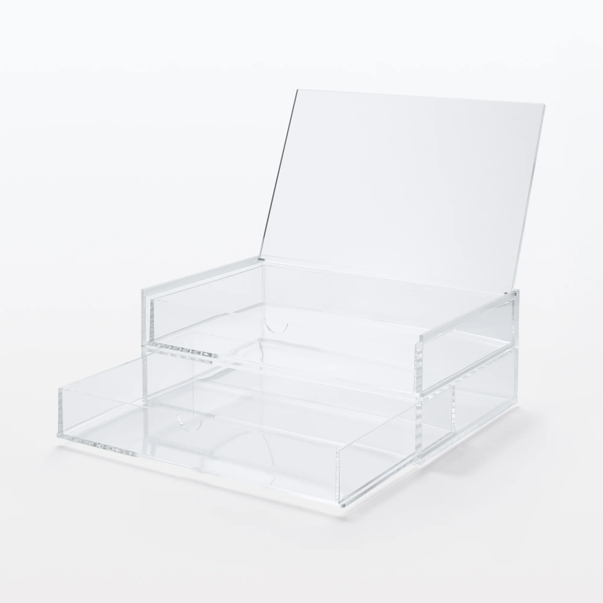 Acrylic Storage Large Case 2 Drawers - Image 13