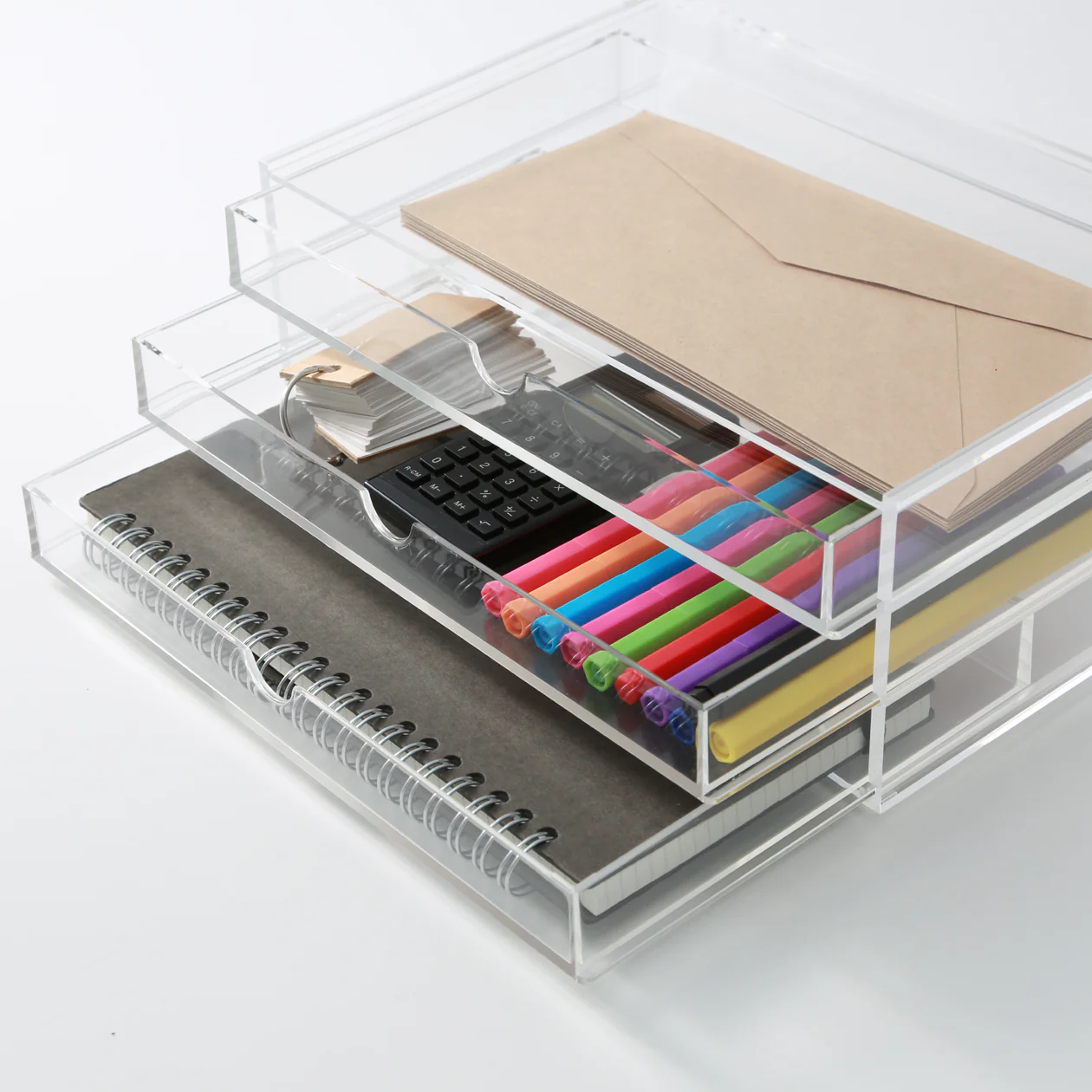 Acrylic Storage 3 Drawers - Image 2