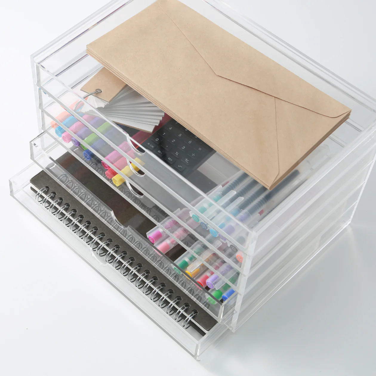 Acrylic Storage 5 Drawers - Image 2