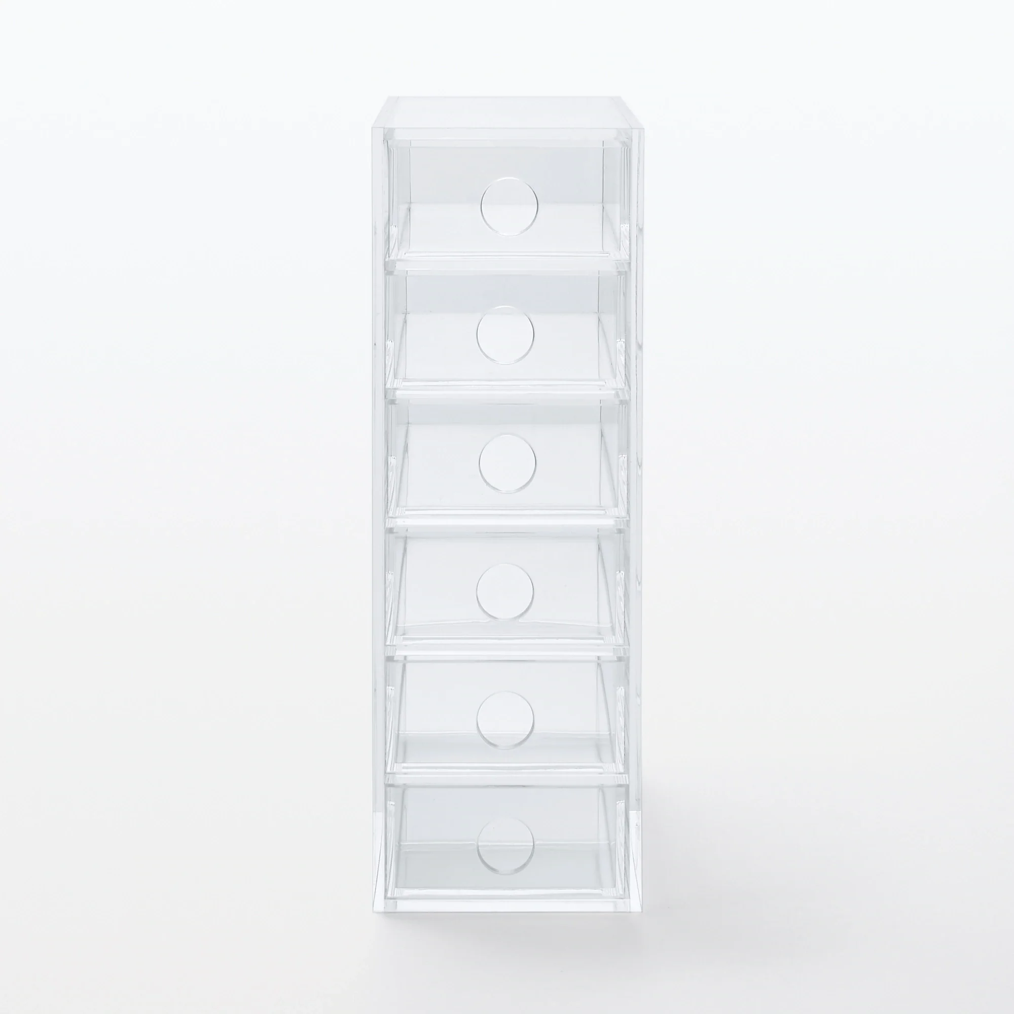 Acrylic Storage 6 Drawers Cubby - Image 3