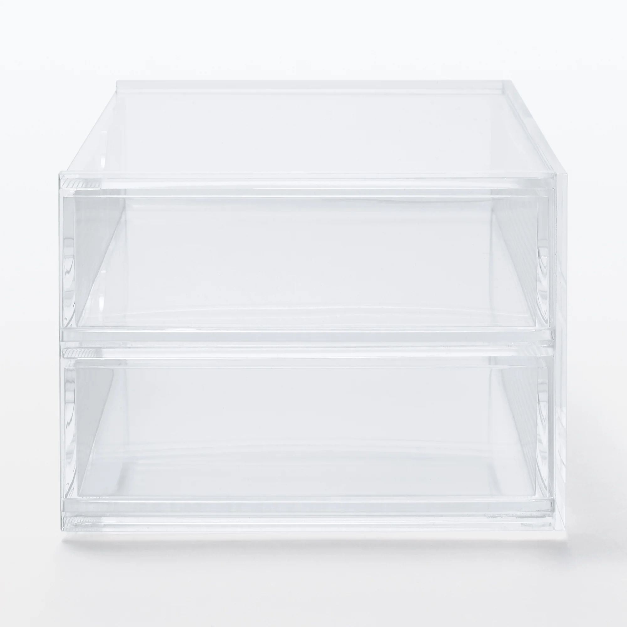 Acrylic Small Case 2 Drawers - Image 4