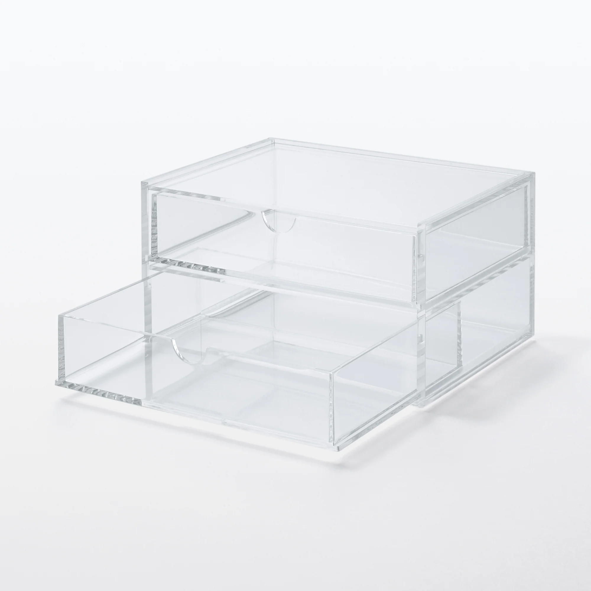 Acrylic Small Case 2 Drawers - Image 5