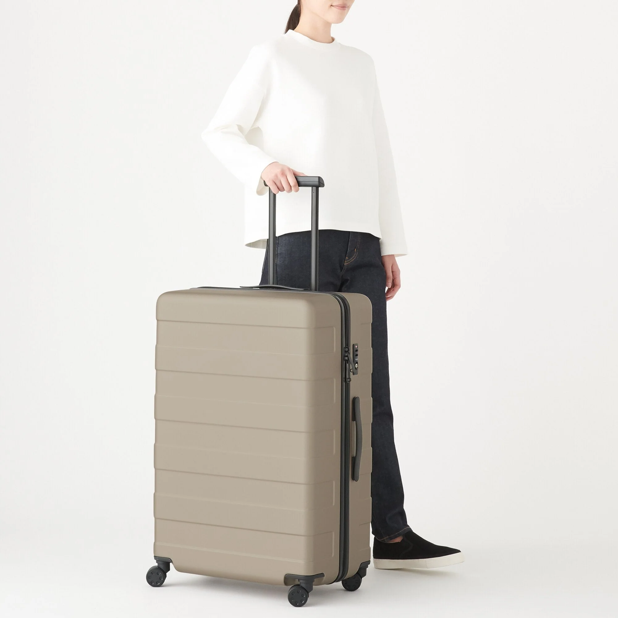Adjustable Handle Hard Shell Suitcase 105L | Check-In - Image 3