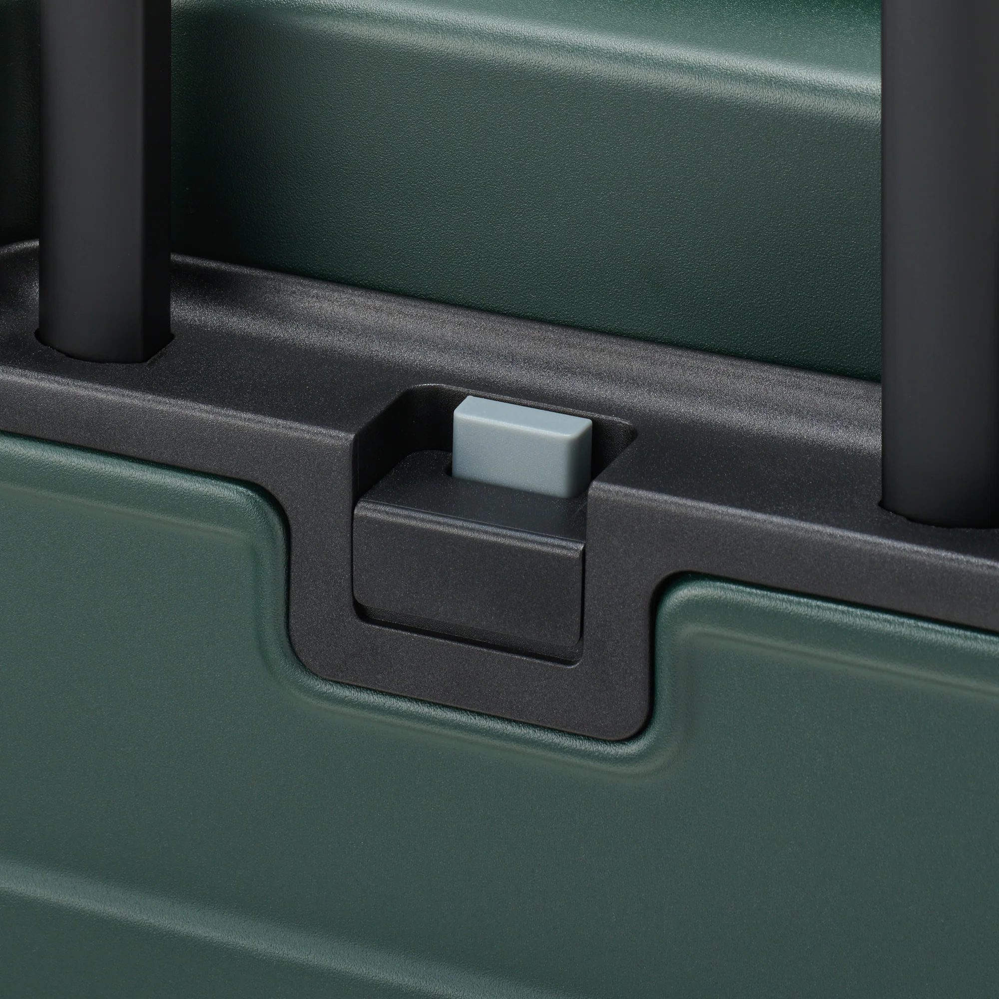 Adjustable Handle Hard Shell Suitcase 75L - Khaki Green | Check-In - Image 13