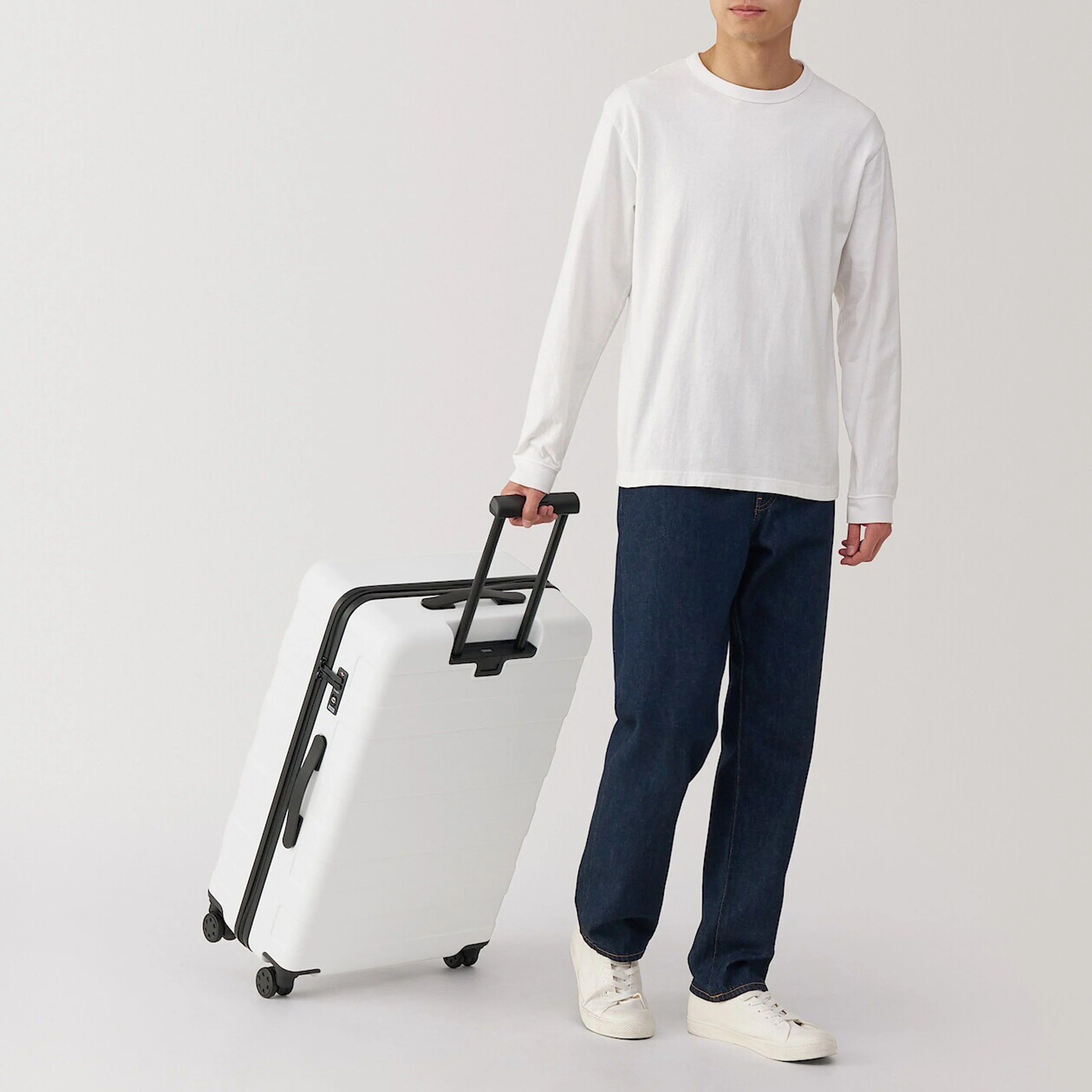 Adjustable Handle Hard Shell Suitcase 105L | Check-In - Image 80
