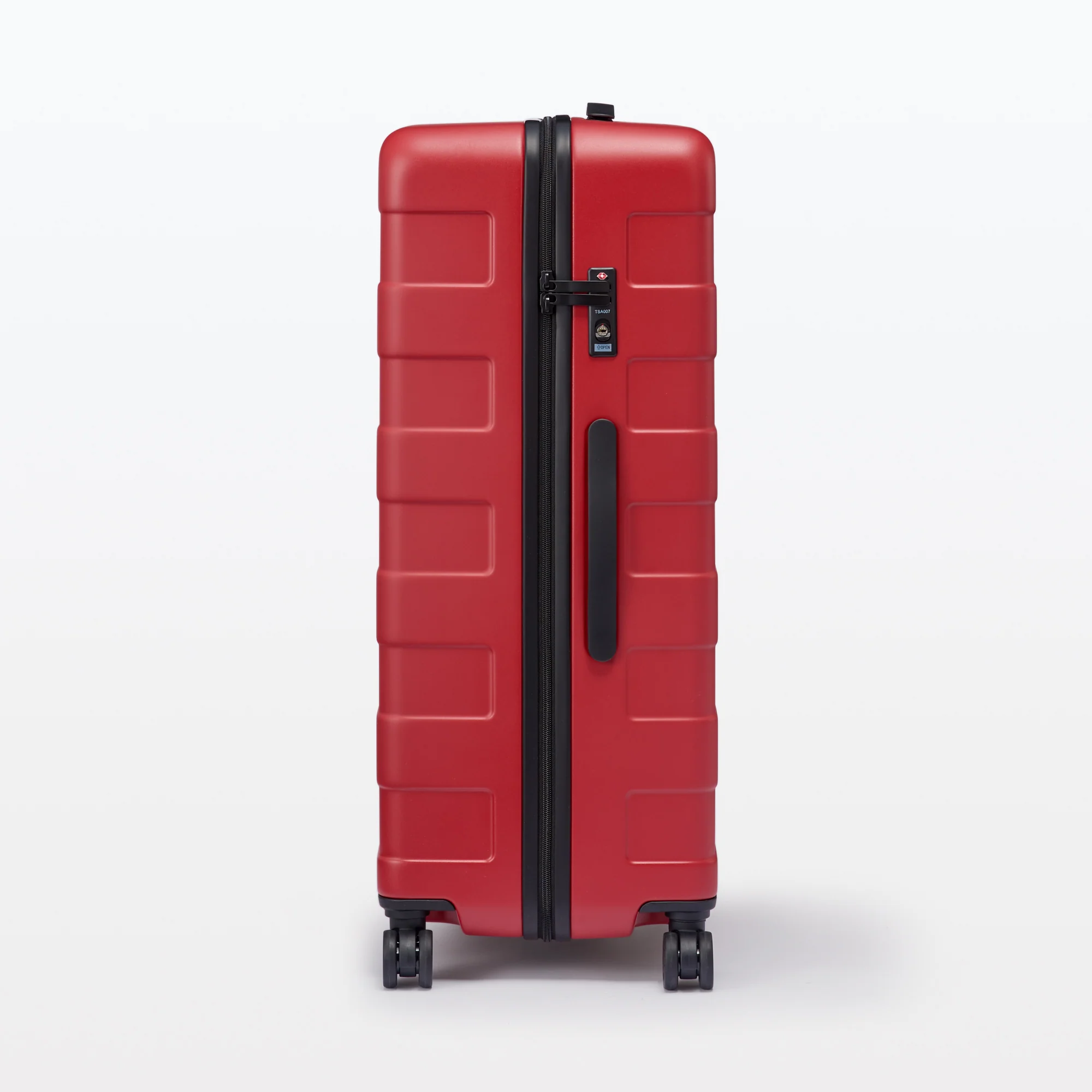 Adjustable Handle Hard Shell Suitcase 105L - Red | Check-In - Image 4