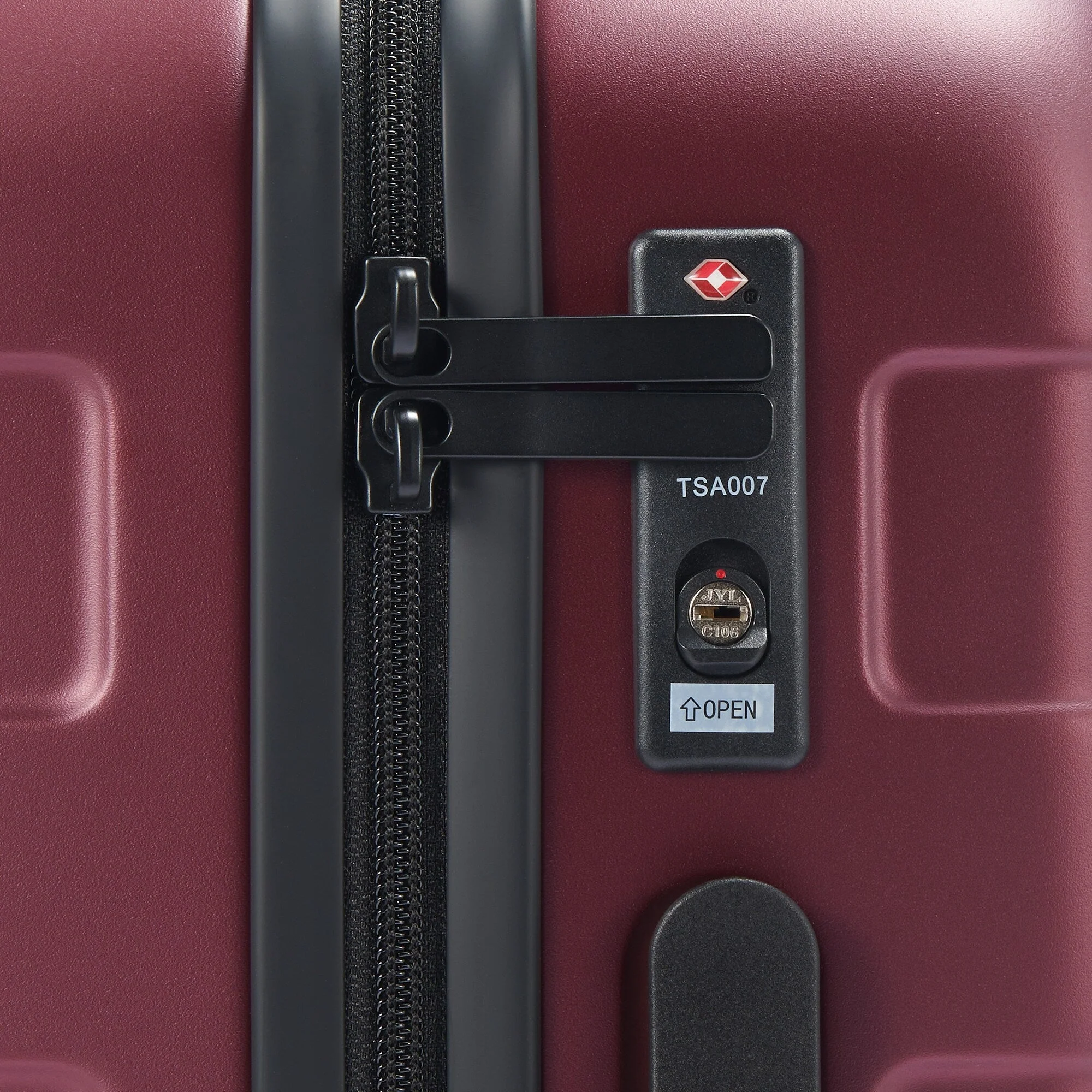Adjustable Handle Hard Shell Suitcase 36L | Carry-On - Image 12
