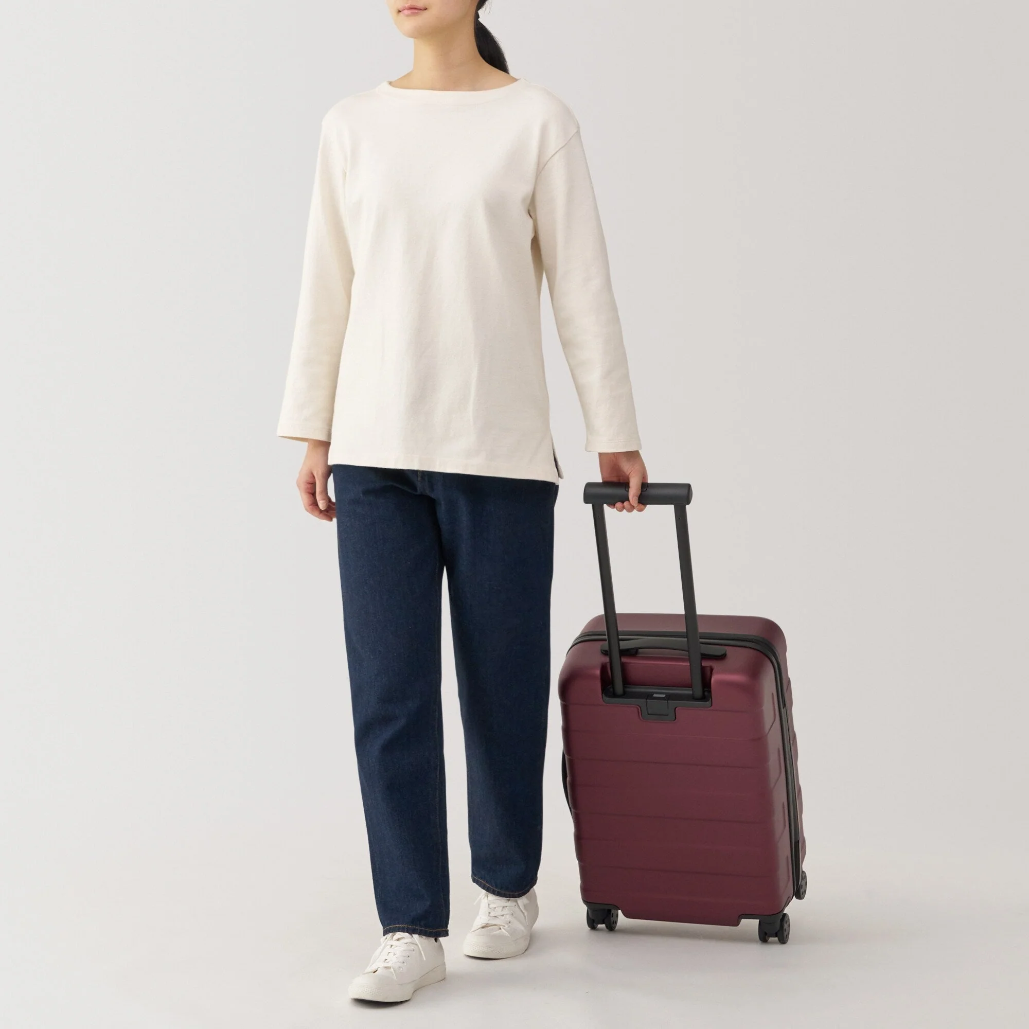 Adjustable Handle Hard Shell Suitcase 36L | Carry-On - Image 19