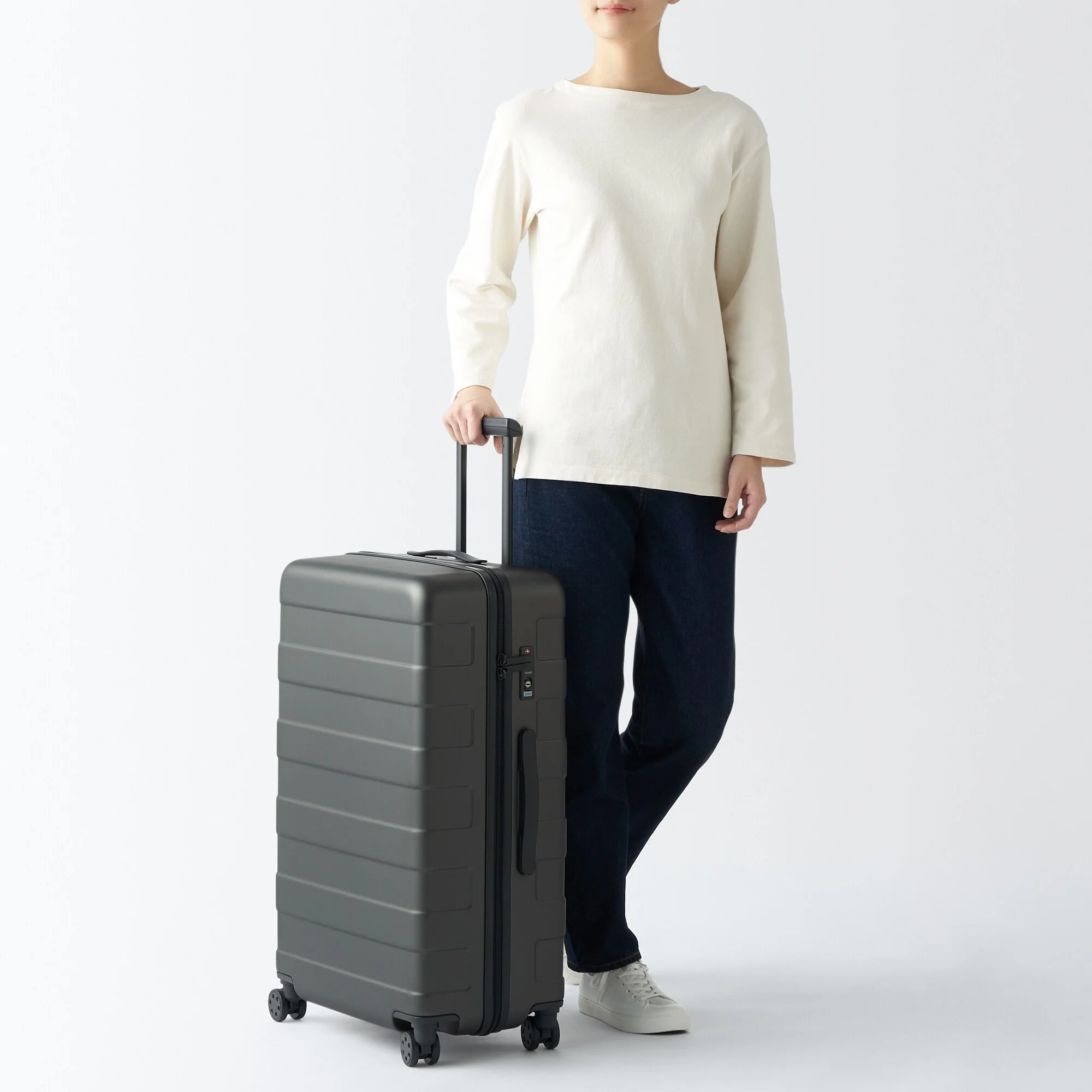 Adjustable Handle Hard Shell Suitcase 36L | Carry-On - Image 79