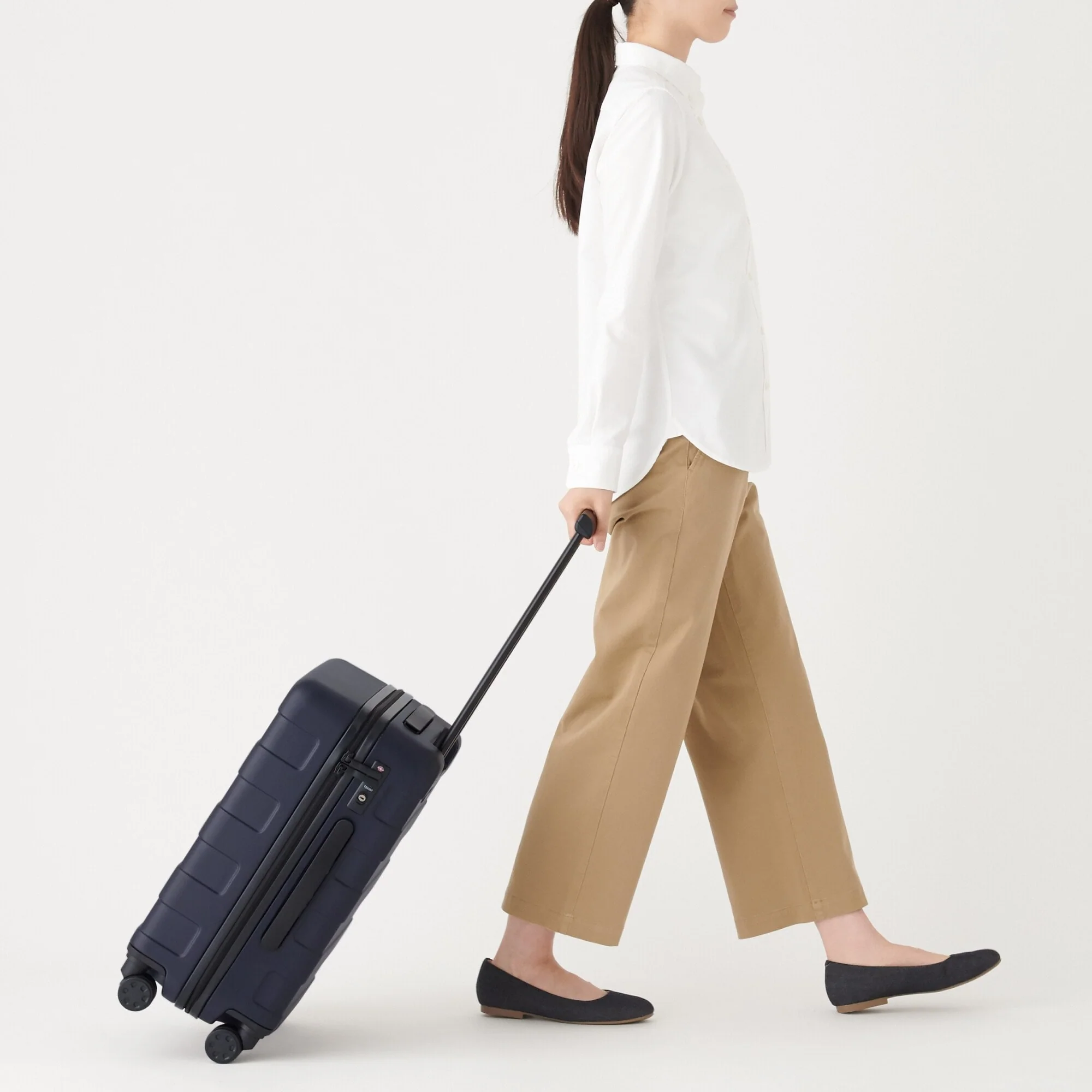 Adjustable Handle Hard Shell Suitcase 36L | Carry-On - Image 47