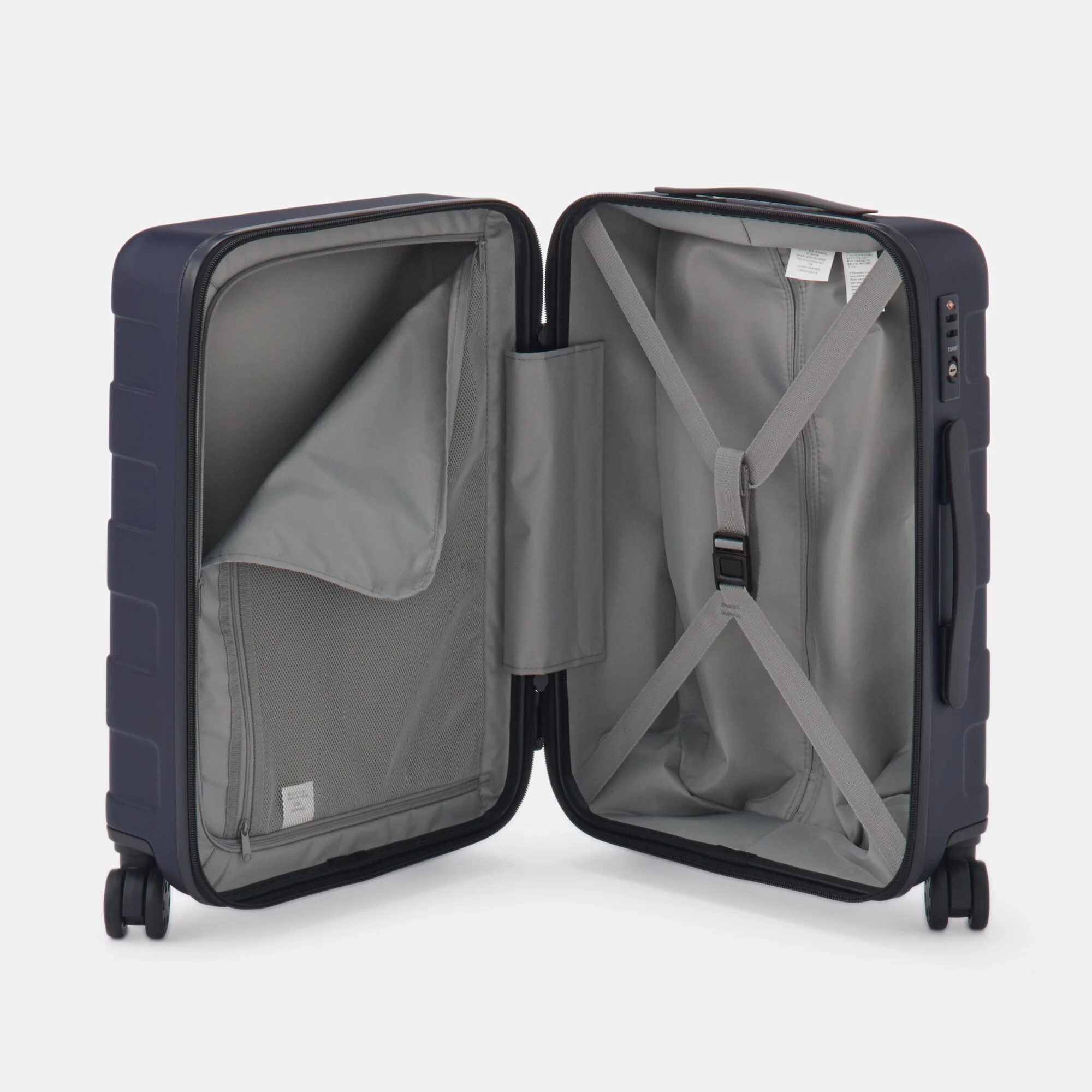 Adjustable Handle Hard Shell Suitcase 36L | Carry-On - Image 49