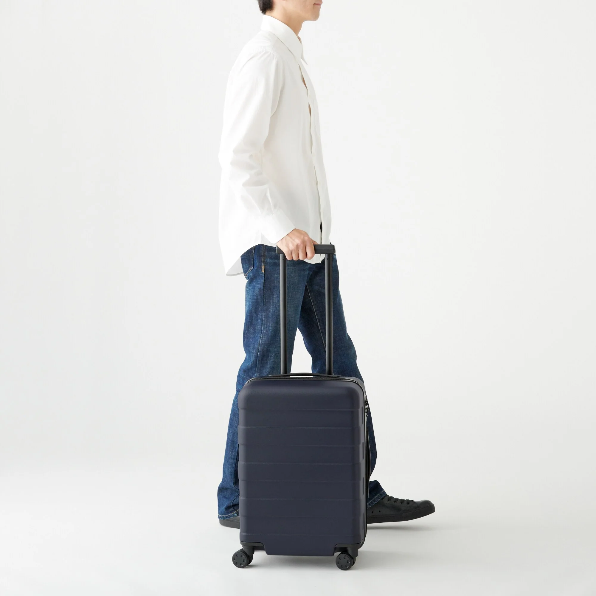 Adjustable Handle Hard Shell Suitcase 36L | Carry-On - Image 57