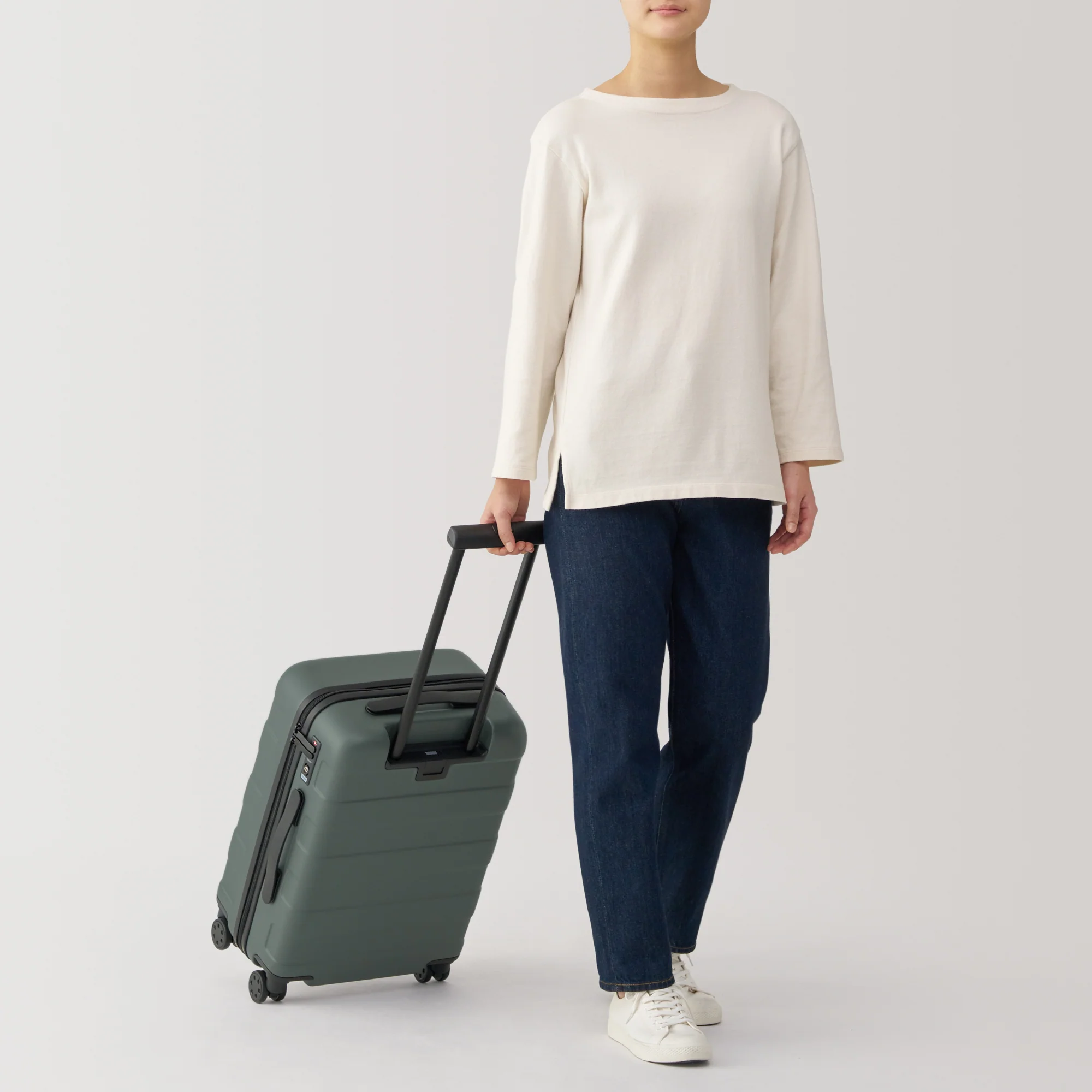 Adjustable Handle Hard Shell Suitcase 36L | Carry-On - Image 21