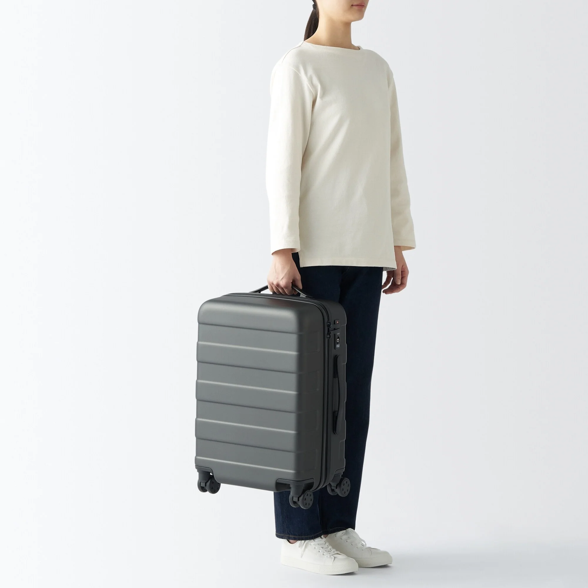 Adjustable Handle Hard Shell Suitcase 36L | Carry-On - Image 44