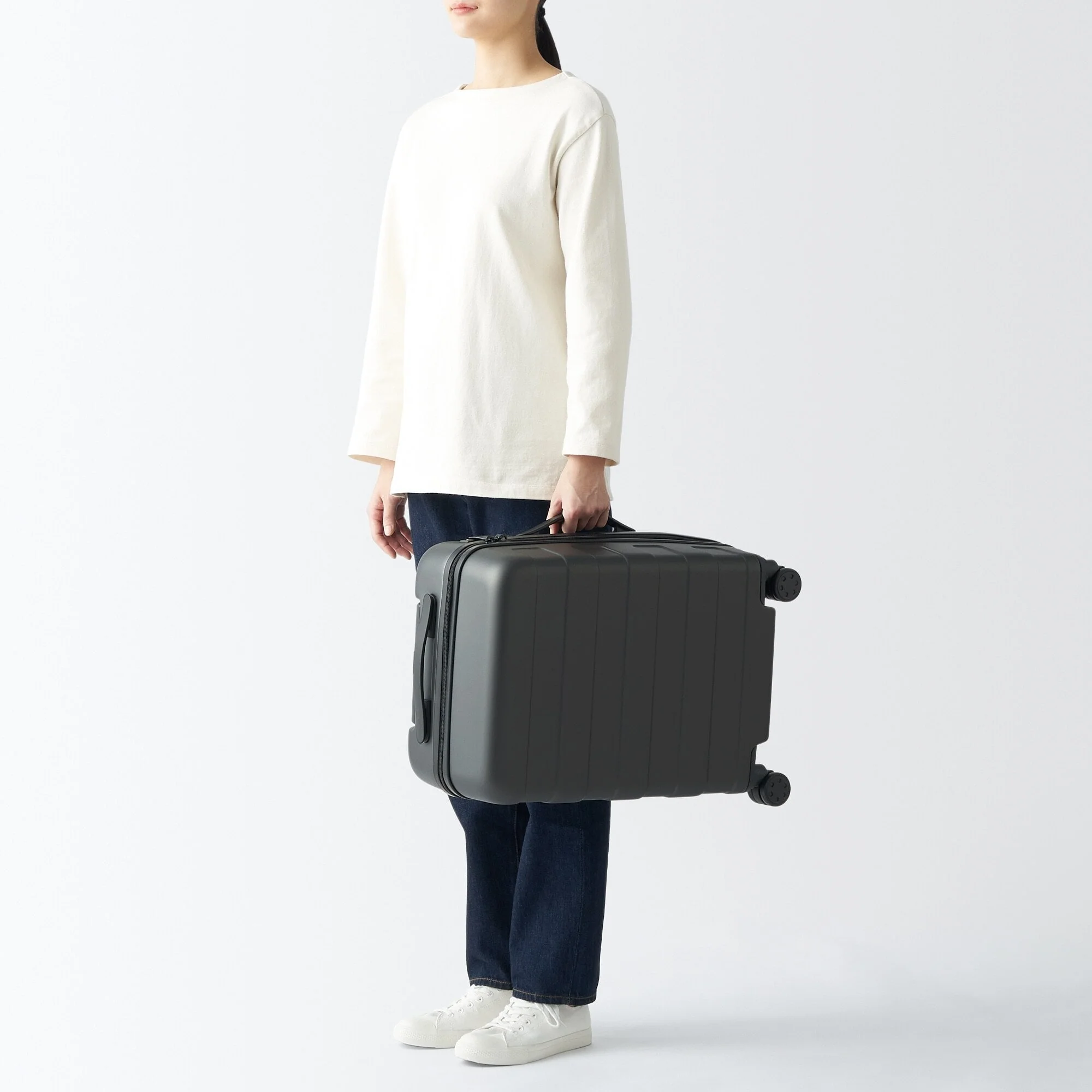 Adjustable Handle Hard Shell Suitcase 36L | Carry-On - Image 45