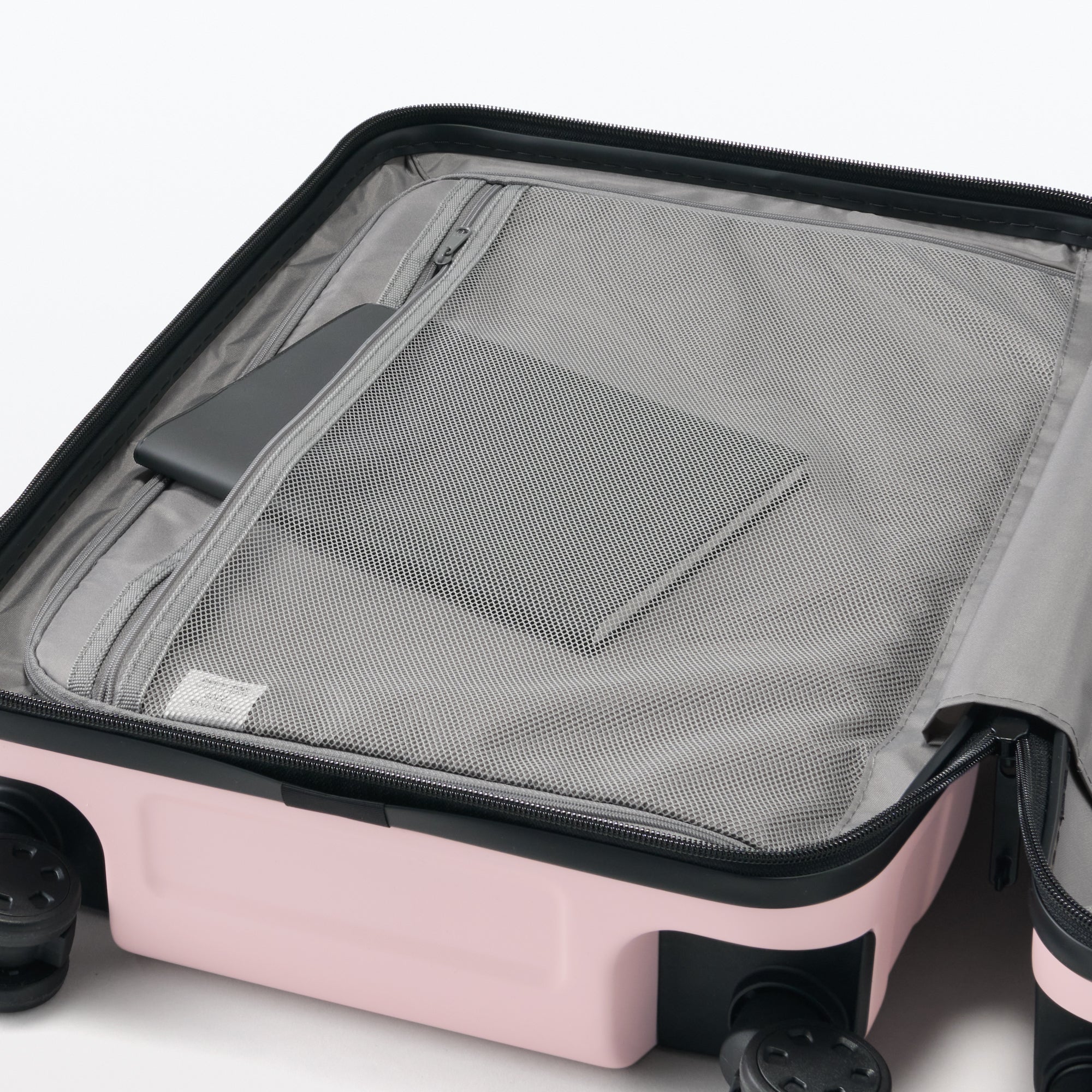 Adjustable Handle Hard Shell Suitcase 36L - Light Pink | Carry-On - Image 11