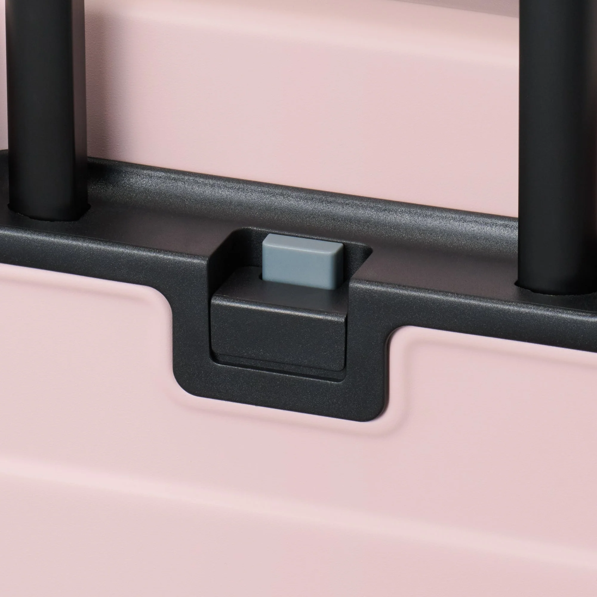 Adjustable Handle Hard Shell Suitcase 36L - Light Pink | Carry-On - Image 17
