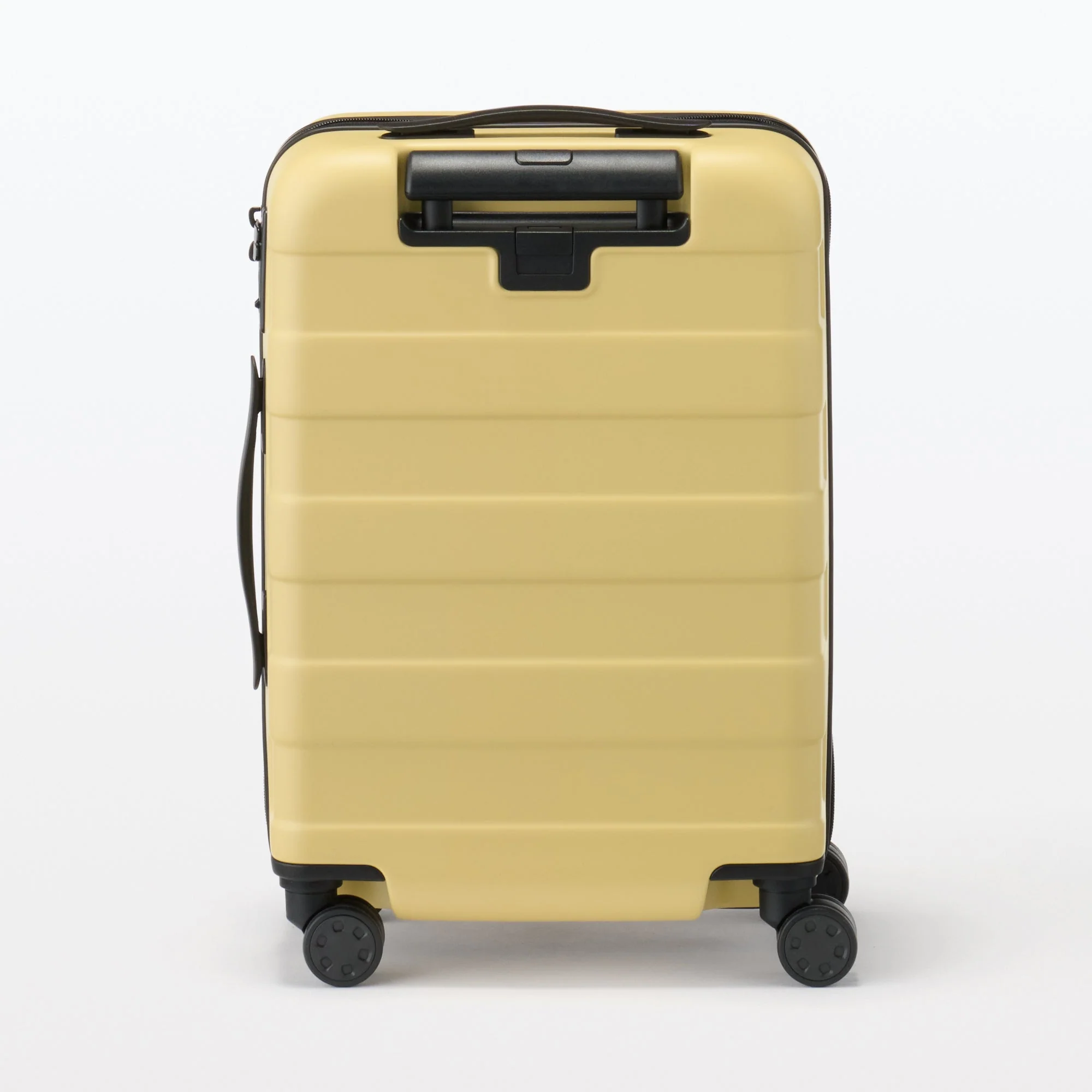 Adjustable Handle Hard Shell Suitcase 36L - Light Yellow | Carry-On - Image 6