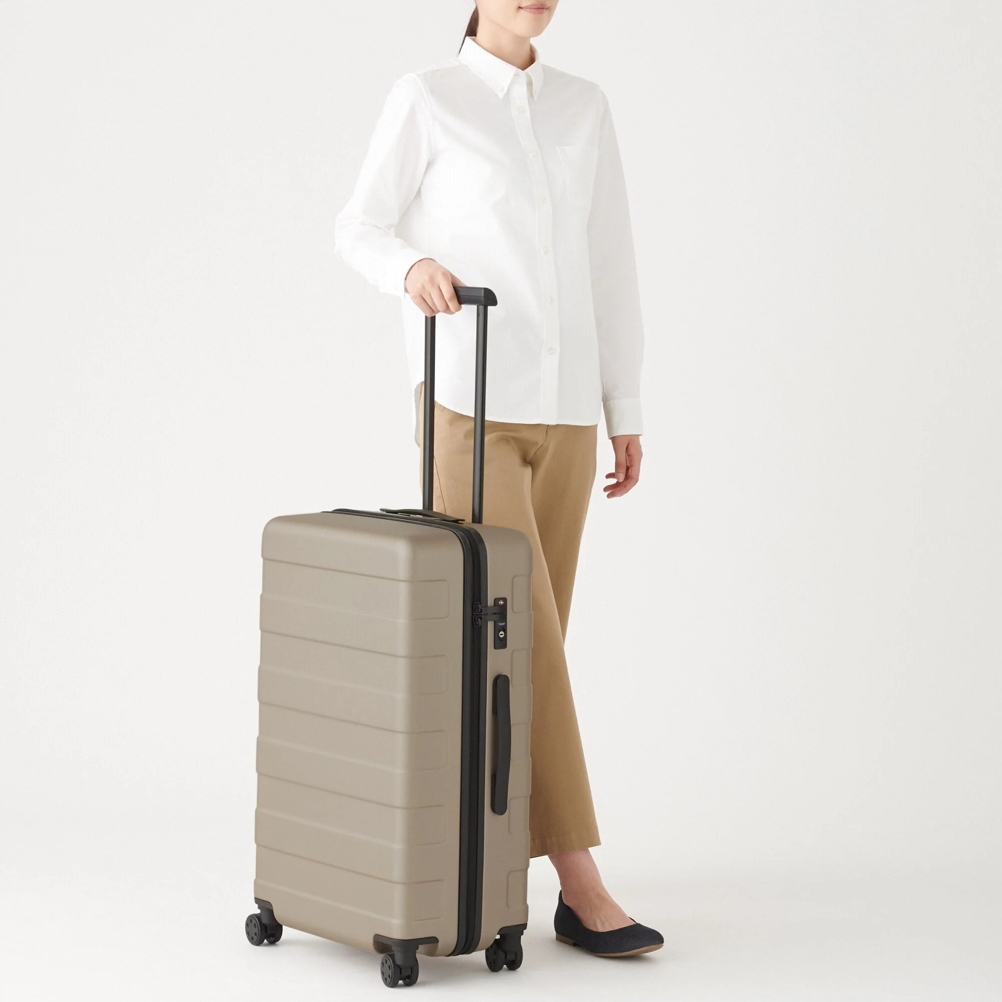 Adjustable Handle Hard Shell Suitcase 63L | Check-In - Image 44