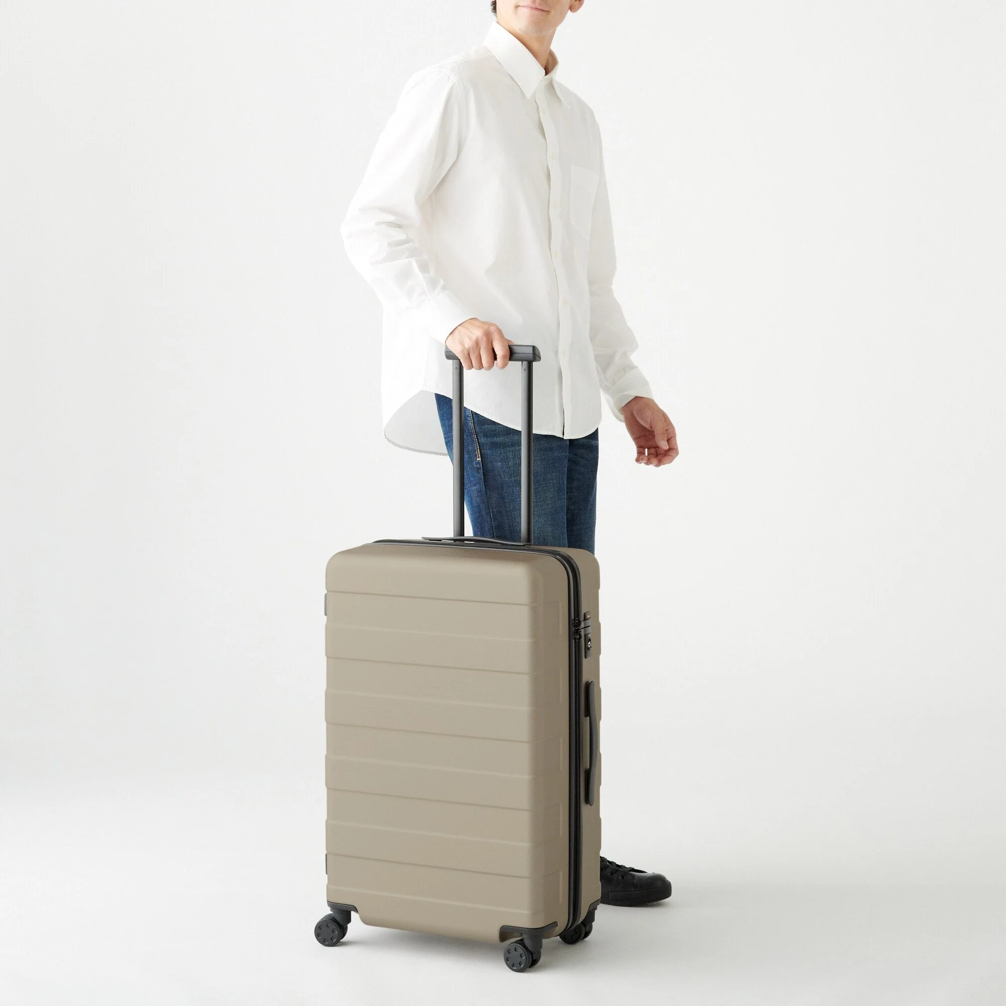 Adjustable Handle Hard Shell Suitcase 63L | Check-In - Image 45