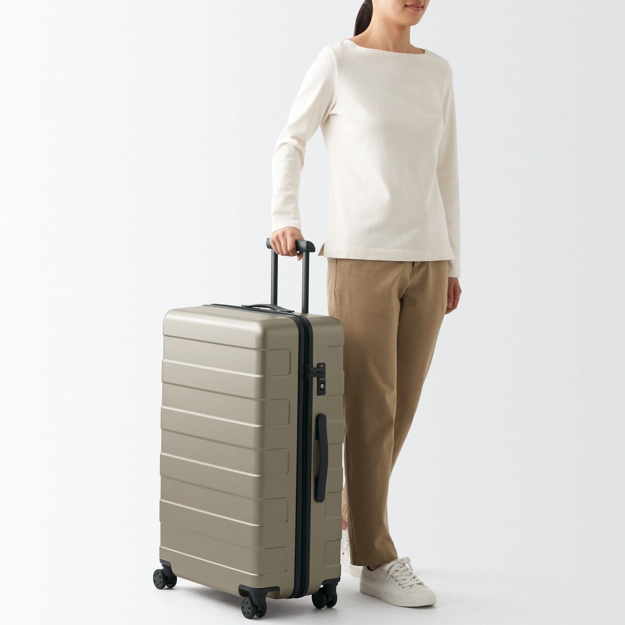 Adjustable Handle Hard Shell Suitcase 75L | Check-In - Image 54