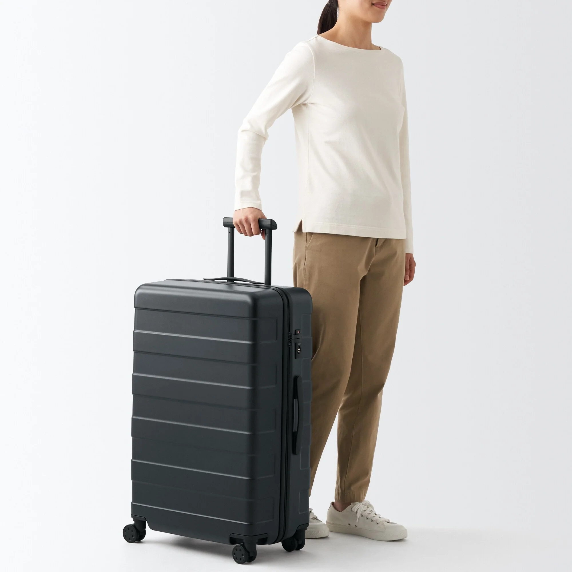 Adjustable Handle Hard Shell Suitcase 75L | Check-In - Image 98