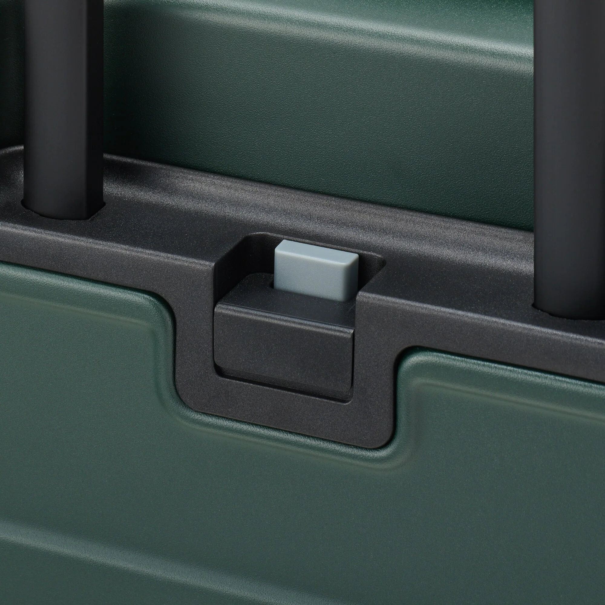 Adjustable Handle Hard Shell Suitcase 75L - Khaki Green | Check-In - Image 13