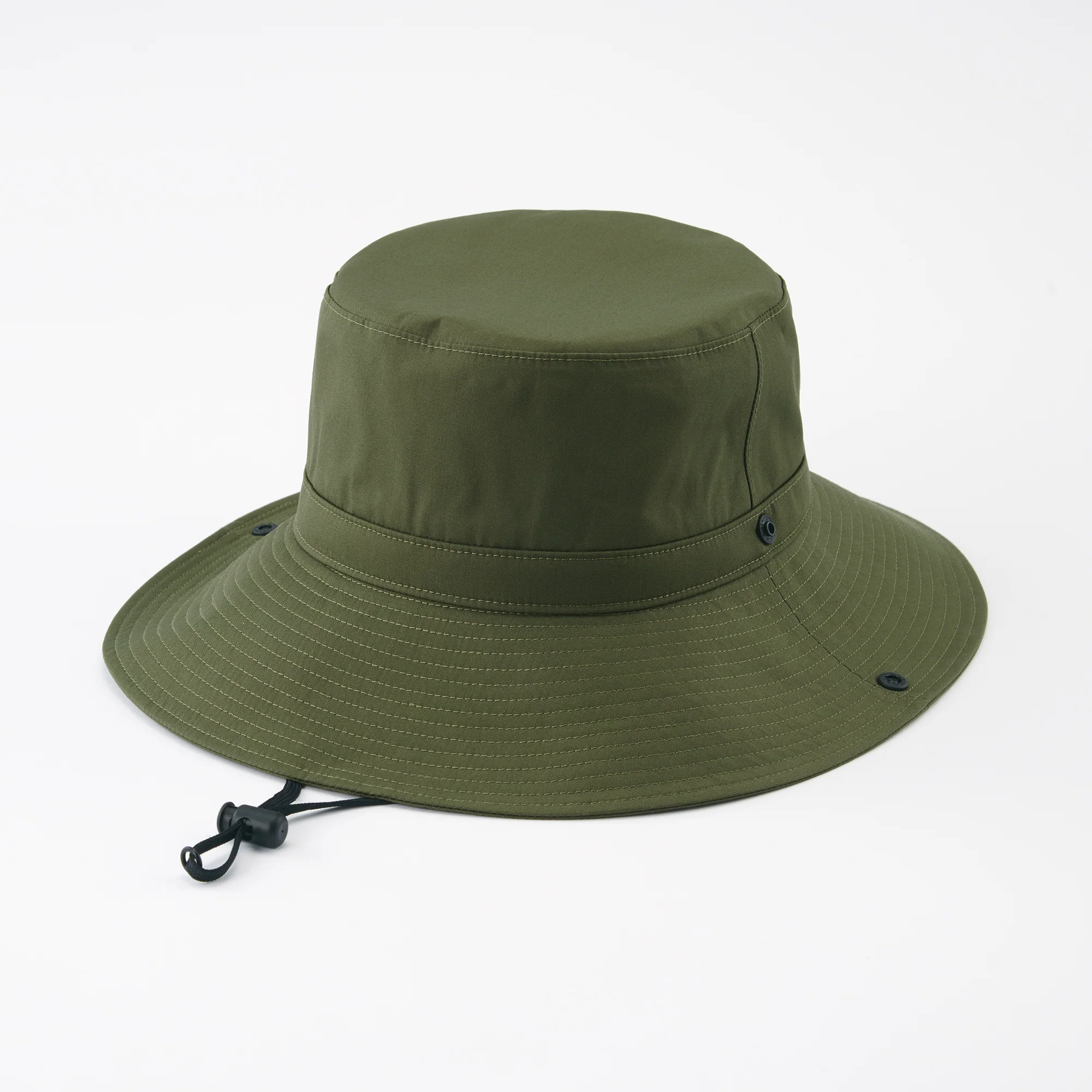 Adjustable Water Repellent Sealing Taped Safari Hat - Image 2