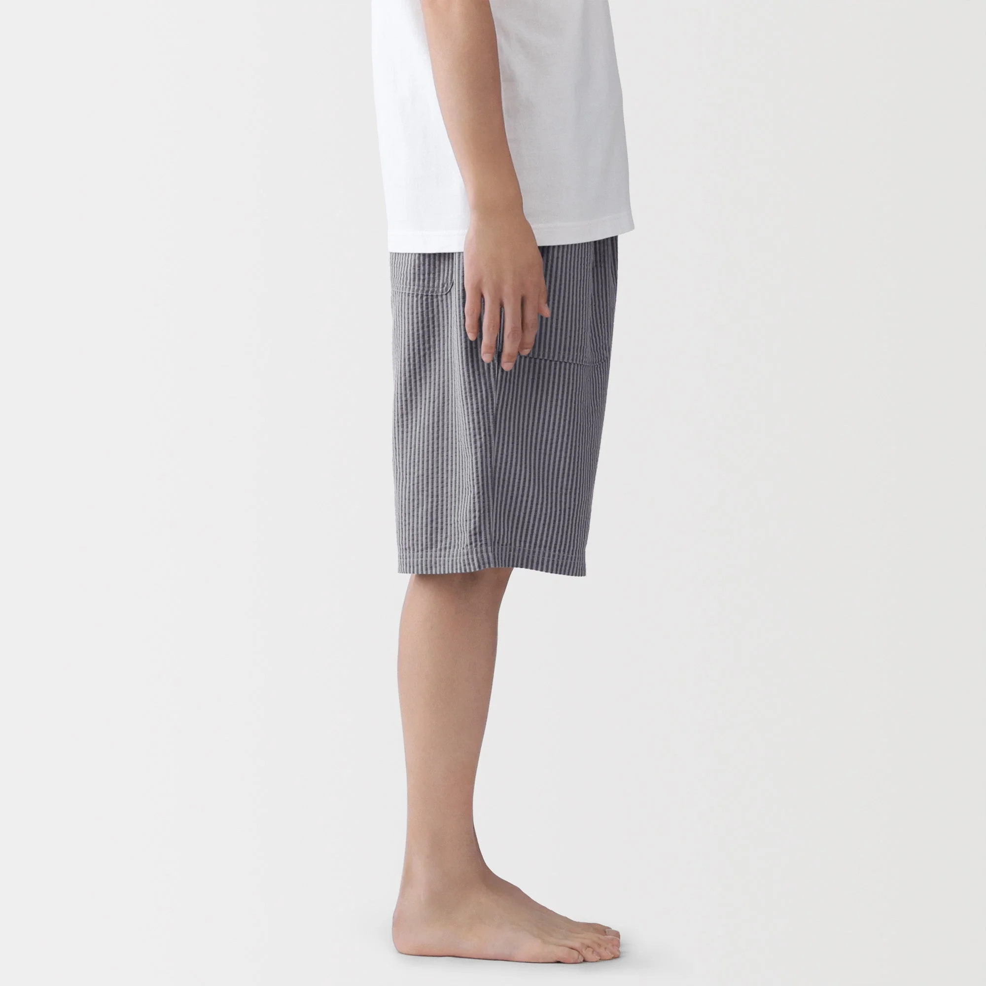 Airy Seersucker Shorts - Image 21