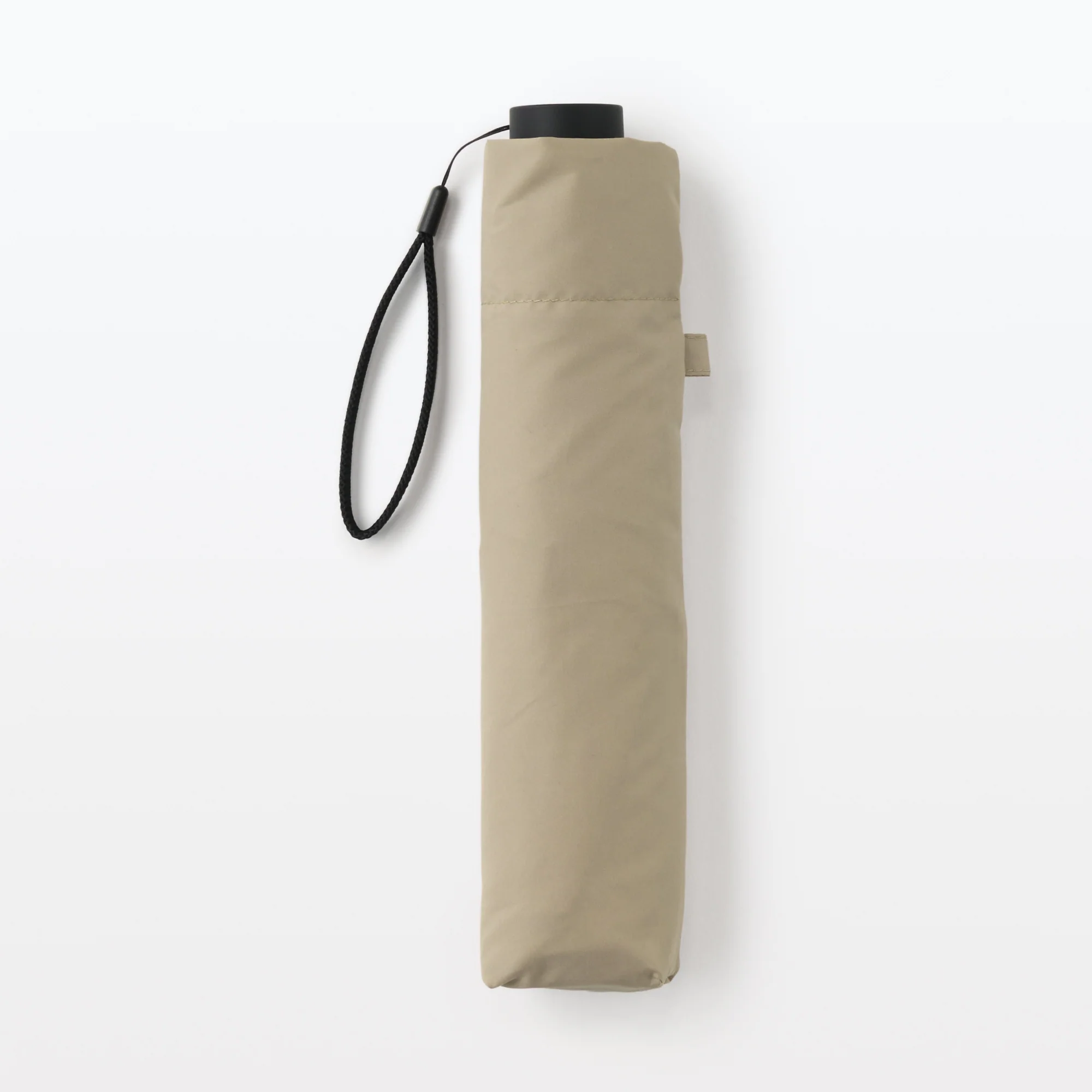 All-Weather Foldable Umbrella Beige - Image 3