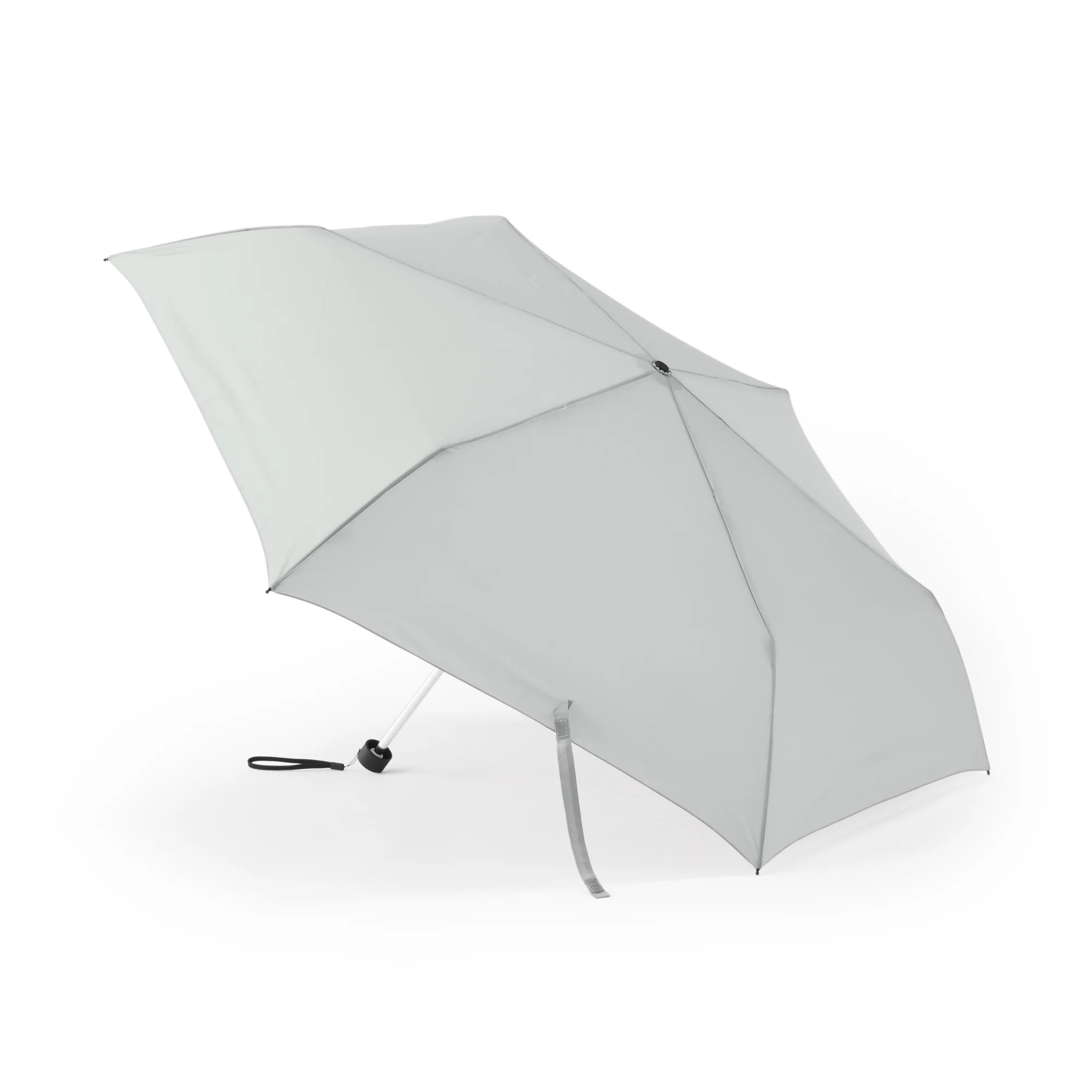 All-Weather Foldable Umbrella Light Gray - Image 2