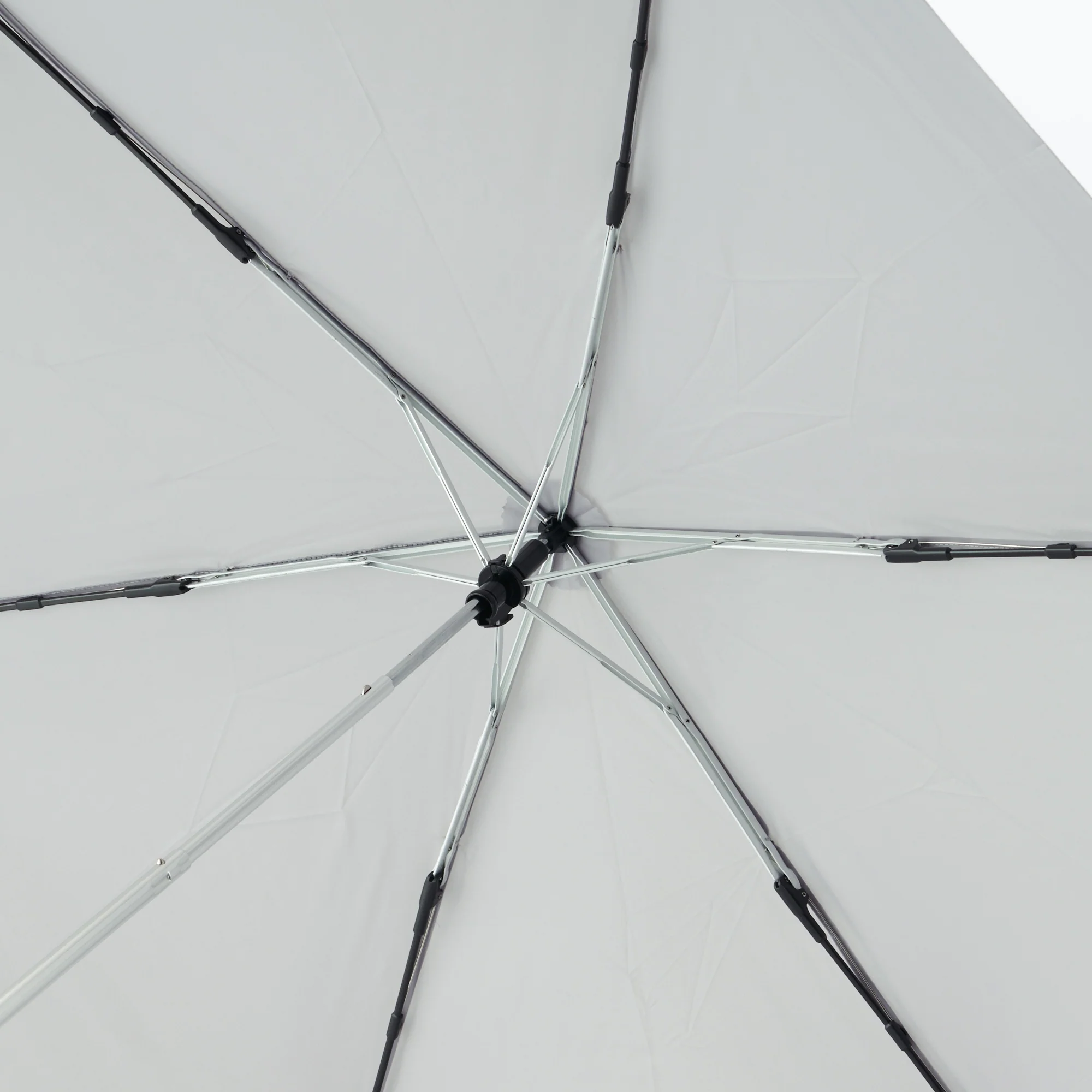 All-Weather Foldable Umbrella Light Gray - Image 8