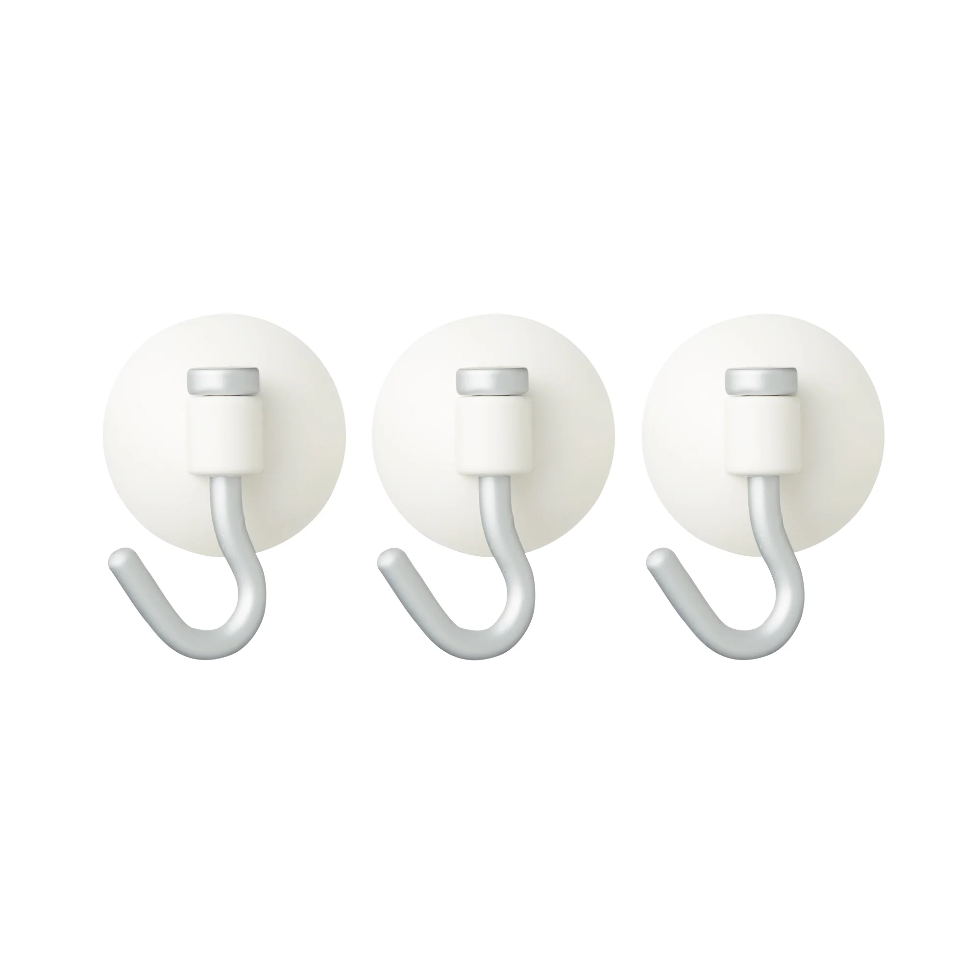 Aluminum Hook with Suction Cup 3 Pieces Set