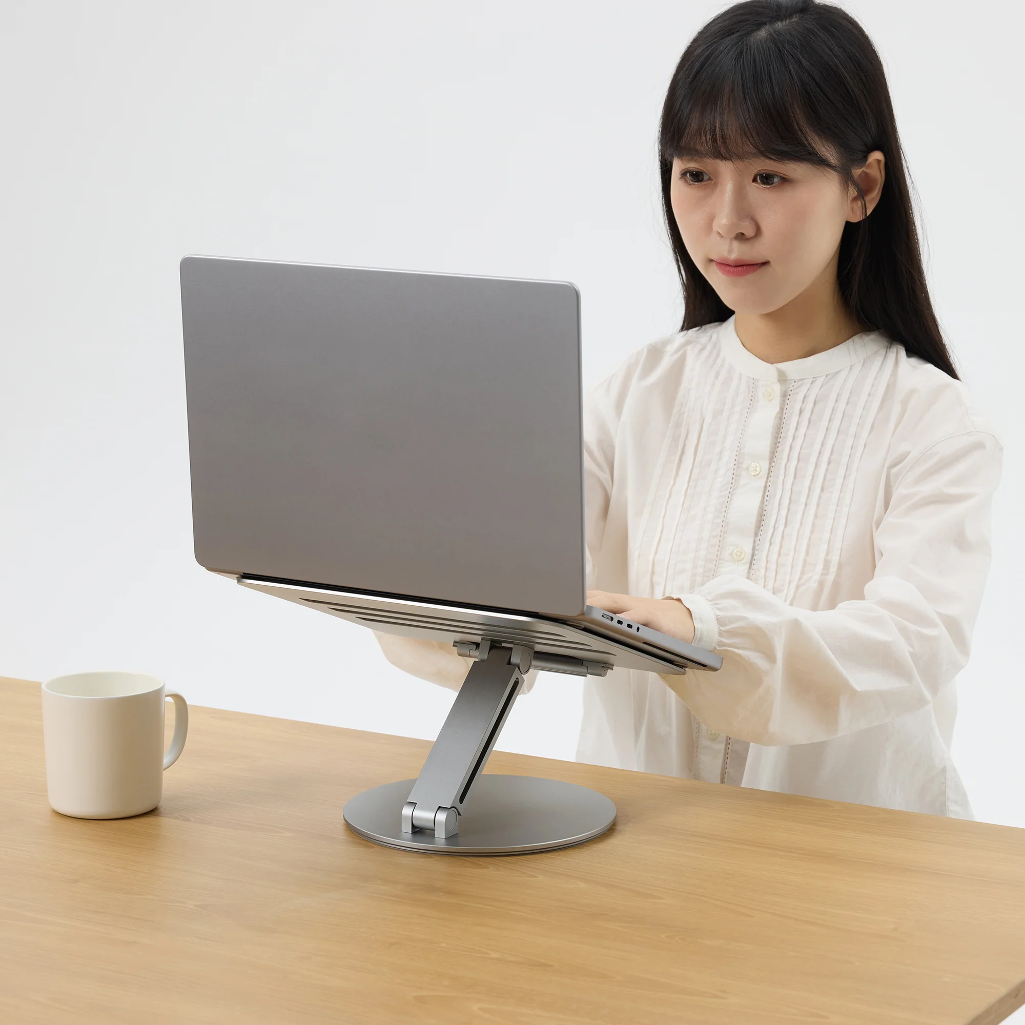 Aluminum Laptop Stand - Image 3