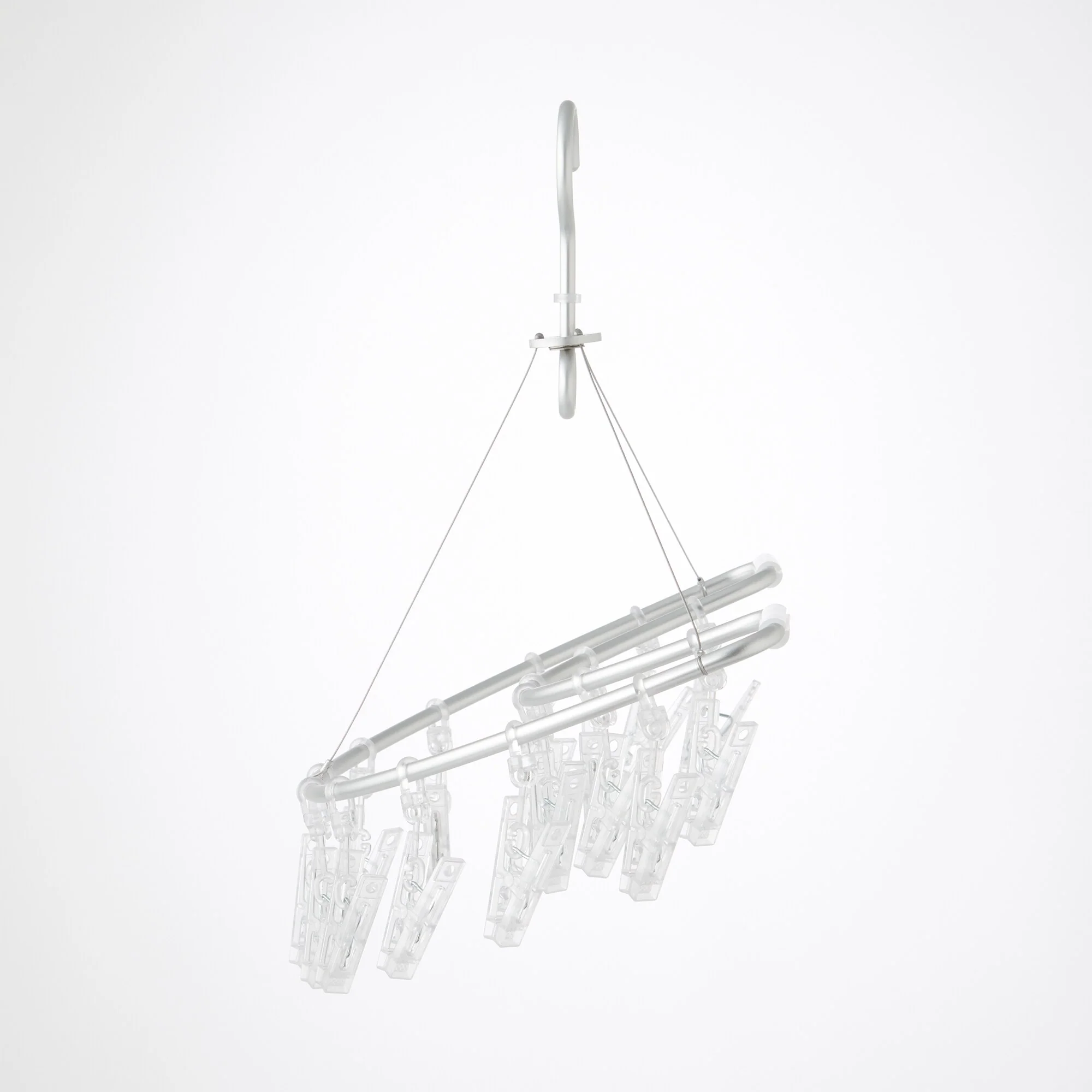 Aluminum Semicircle Hanger - 16 Pegs - Image 4