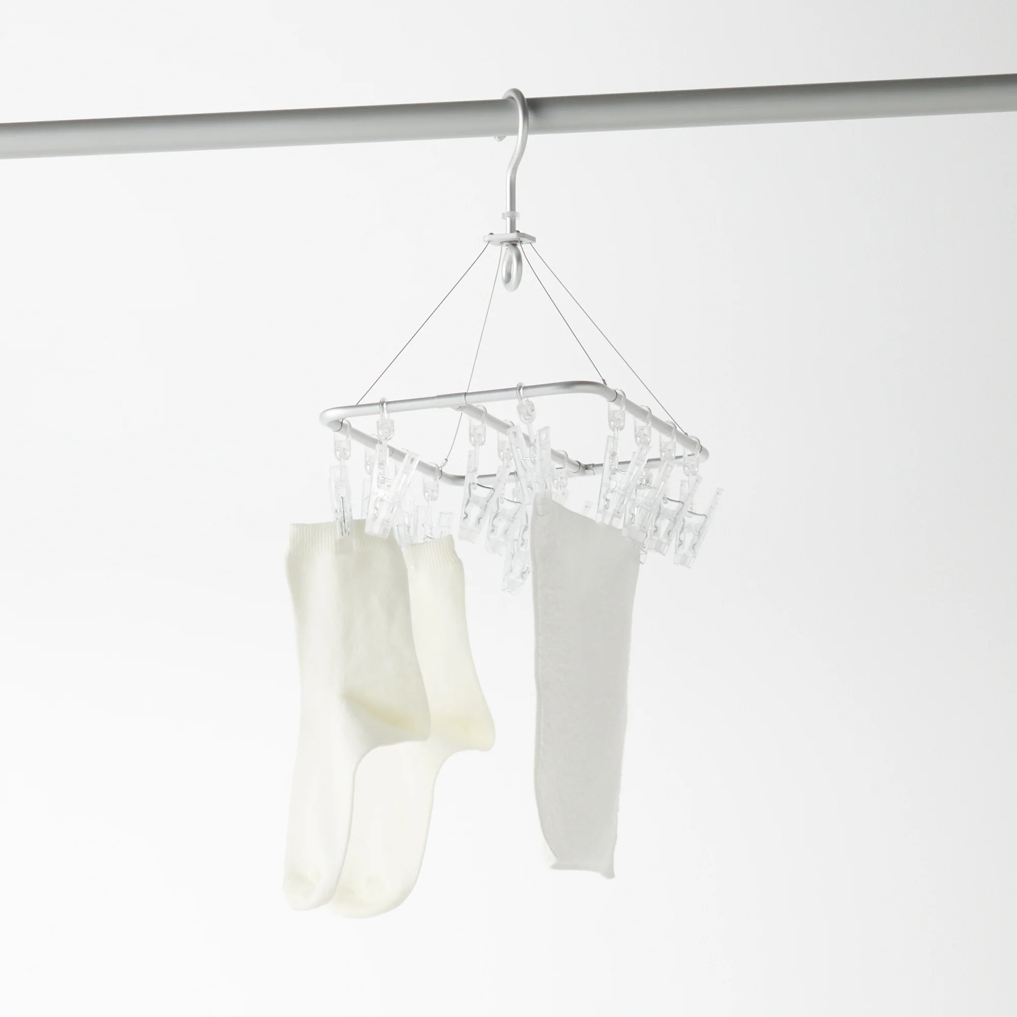 Aluminum Square Hanger with Pegs - Image 2