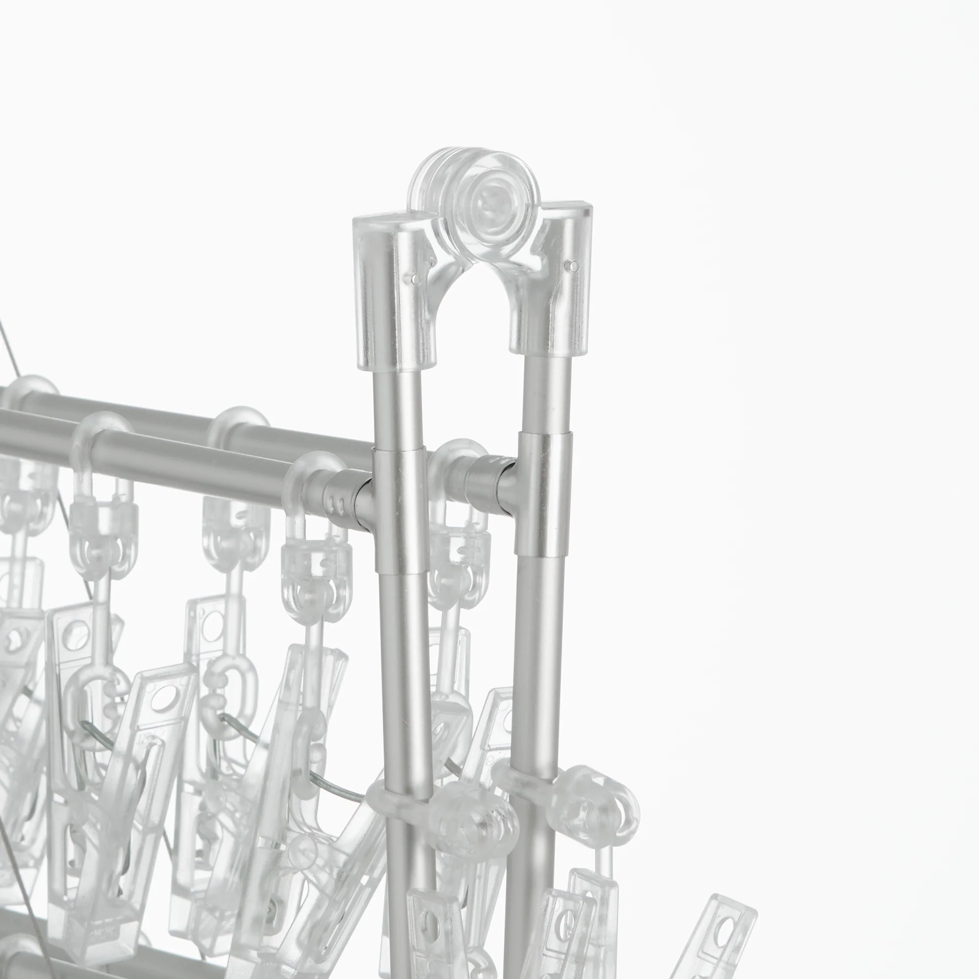 Aluminum Square Hanger with Pegs M 49x45cm - Image 7