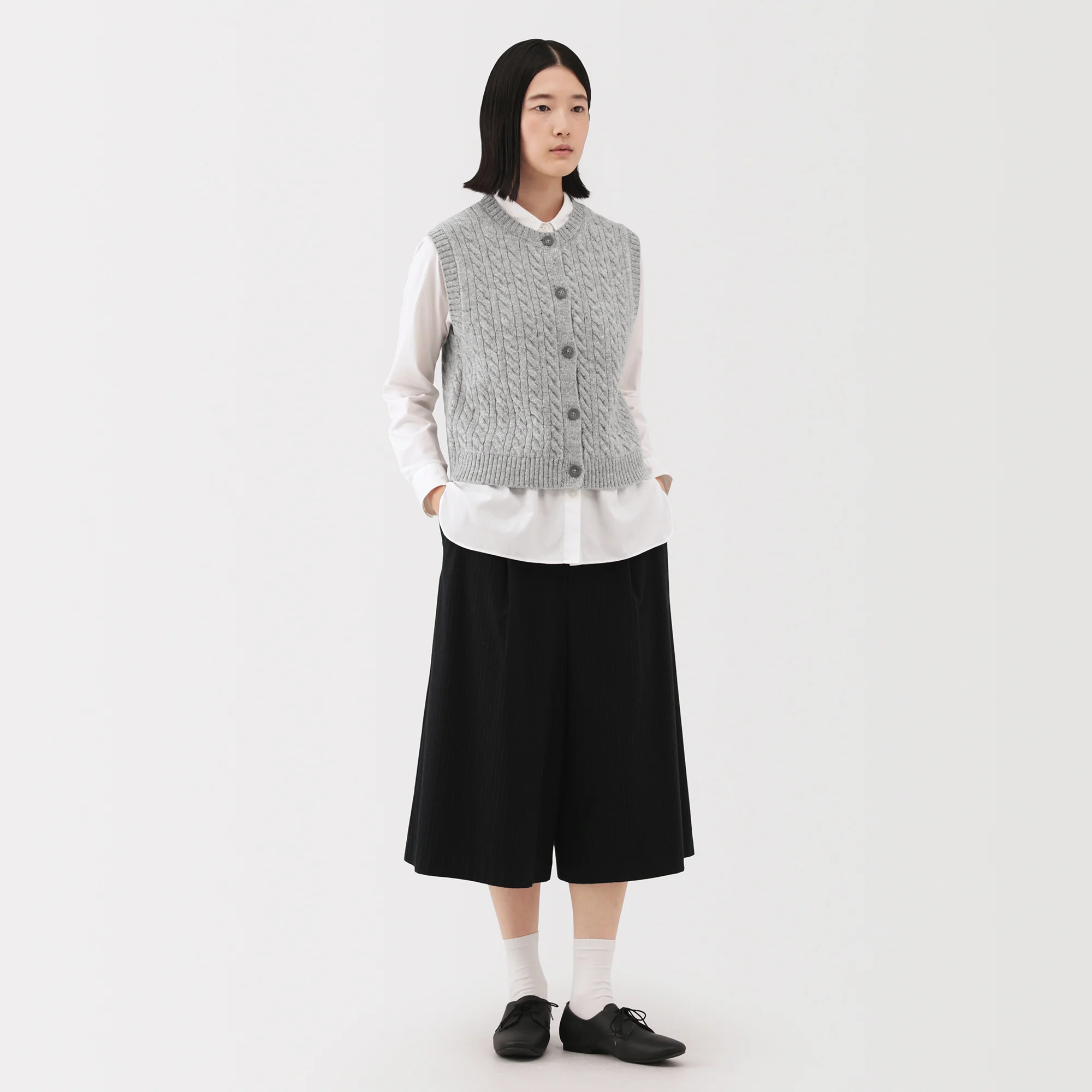 Andes Wool Blend Vest - Image 11